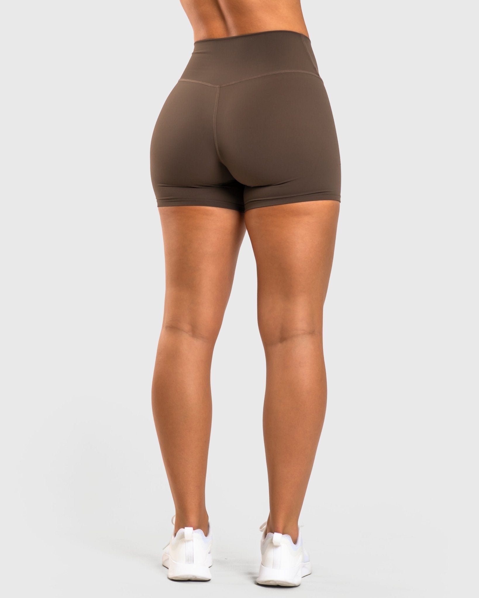 Ash Brown Divine V - waist Shorts - Peach Tights - Tights