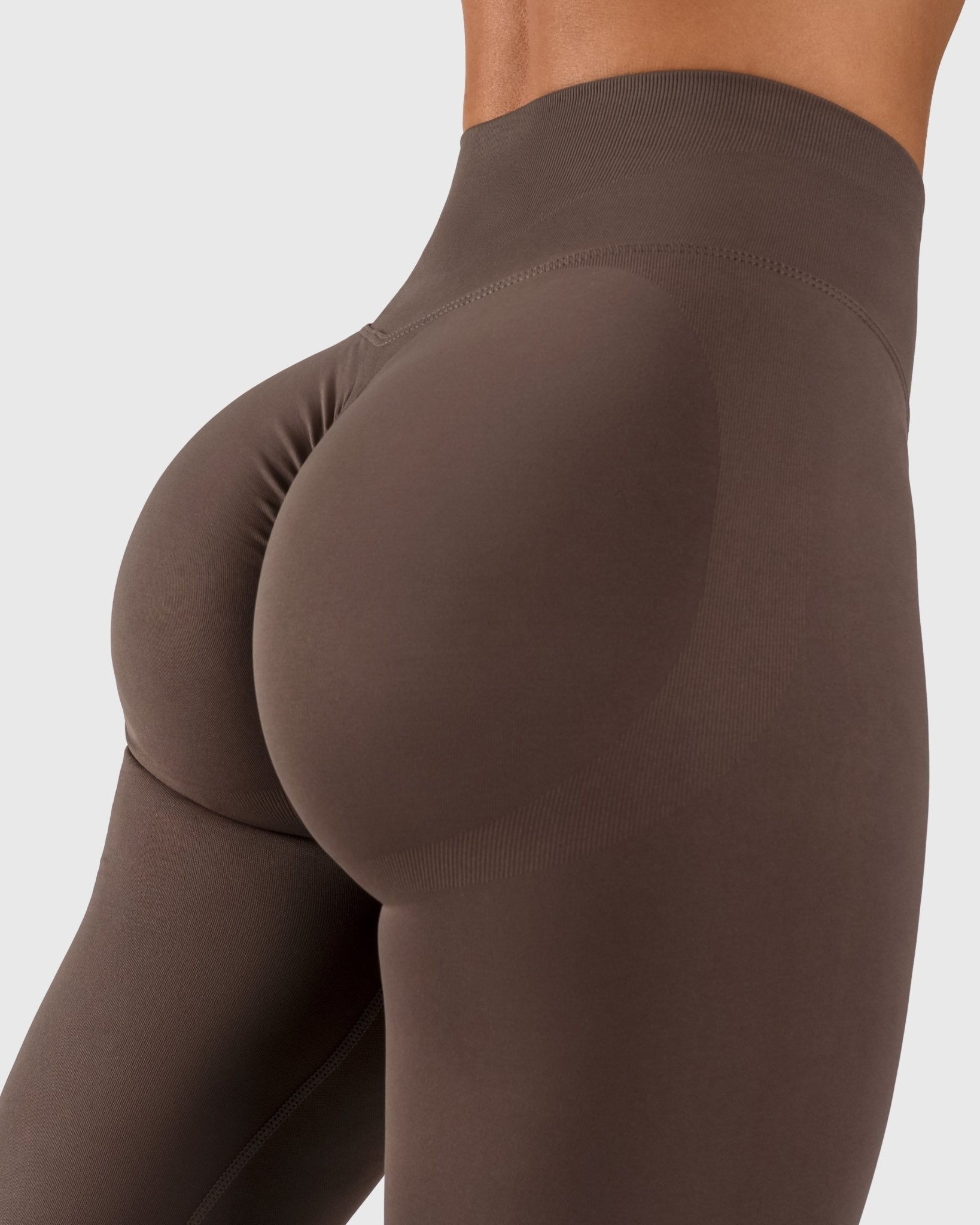 Ash Brown Vivid Tights - Peach Tights - Tights