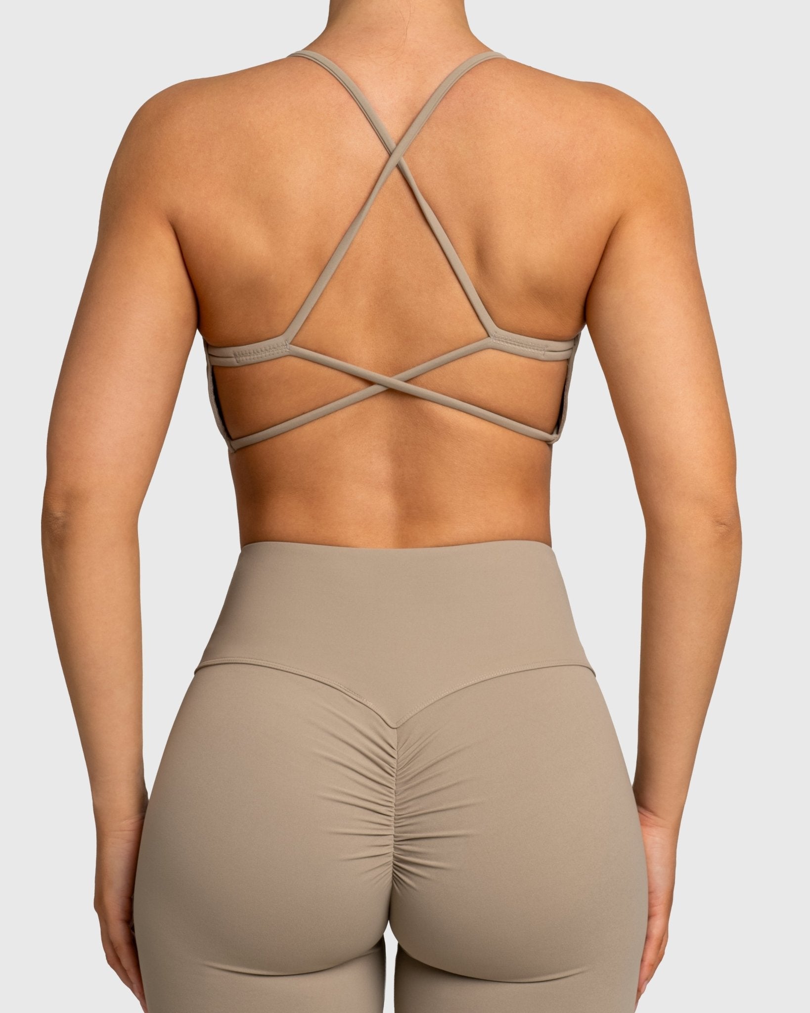 Beige Sculpt Sports - bra - Peach Tights - Sports - Bra