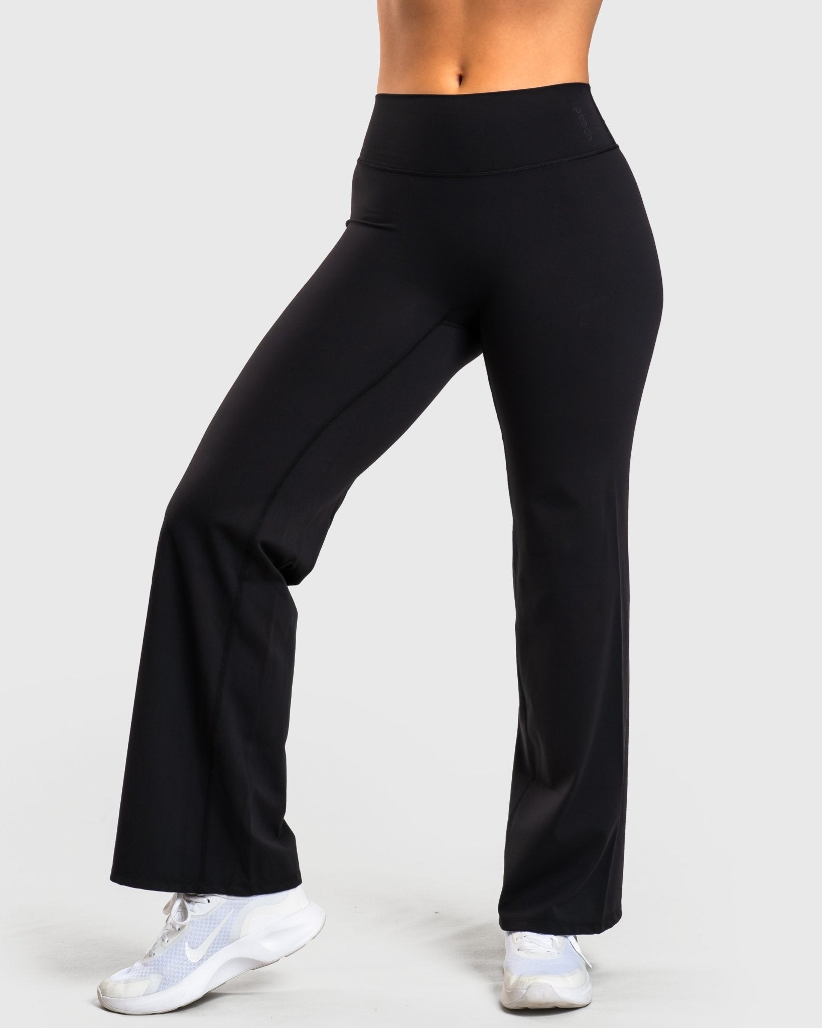 Black Divine Yoga Pants - Peach Tights - Tights