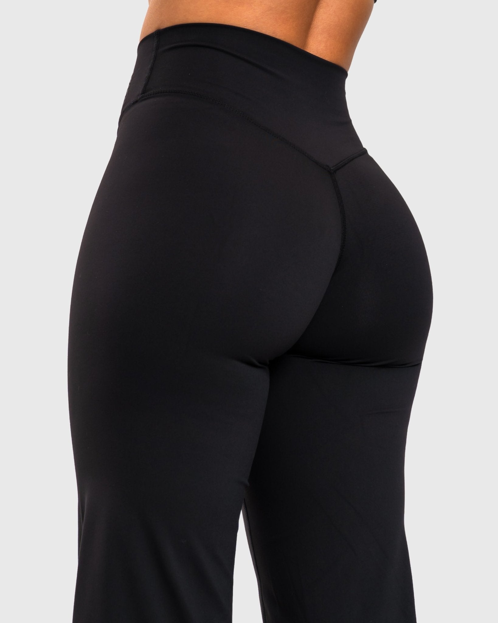 Black Divine Yoga Pants - Peach Tights - Tights