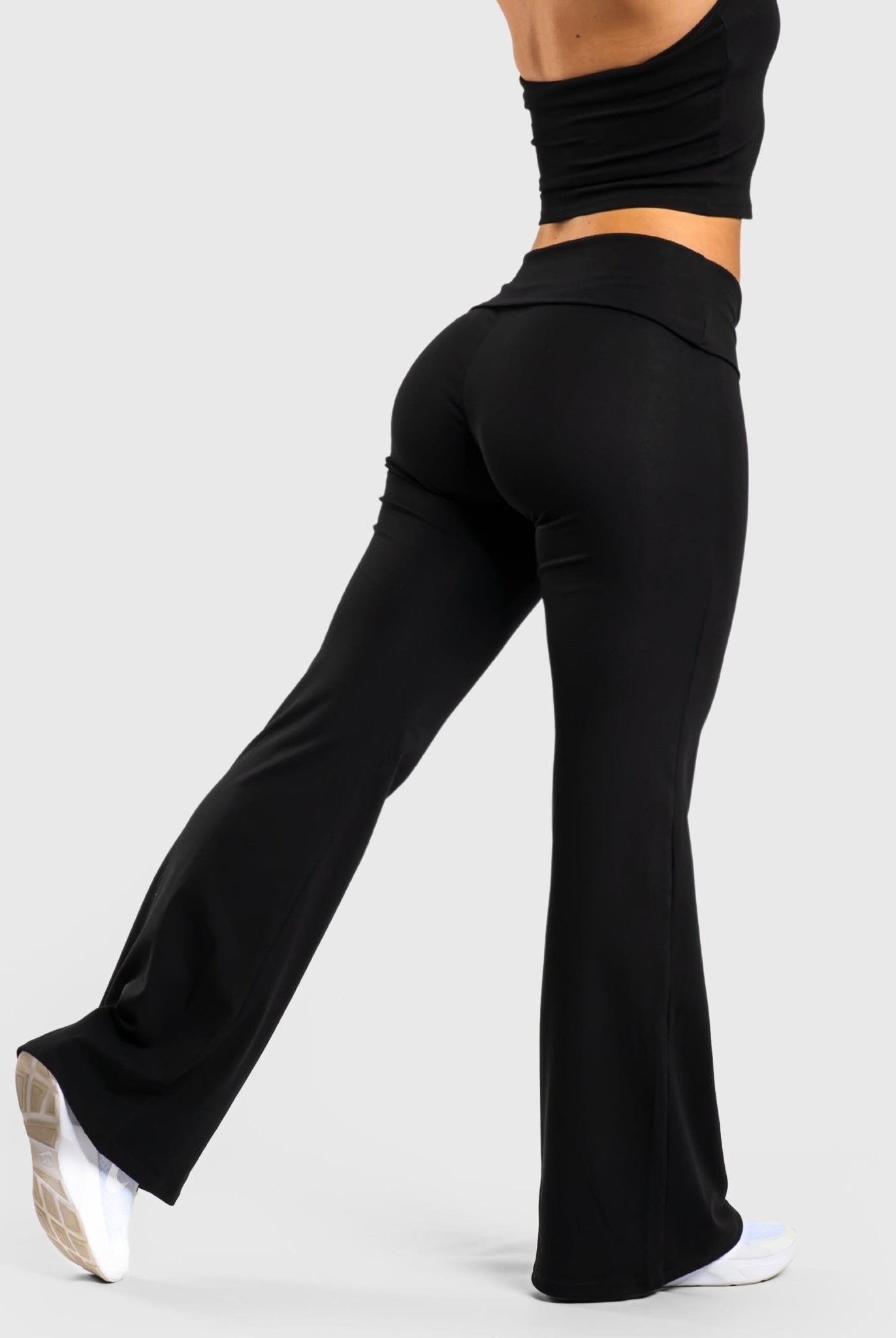 Black Flow Yoga - Peach Tights - Tights