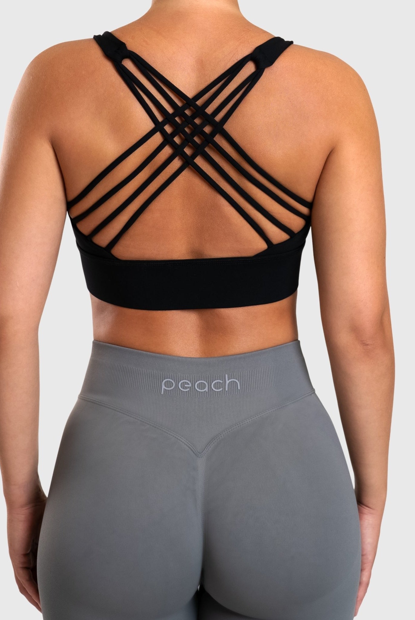 Black Matrix Sports - Bra - Peach Tights - Sports - Bra