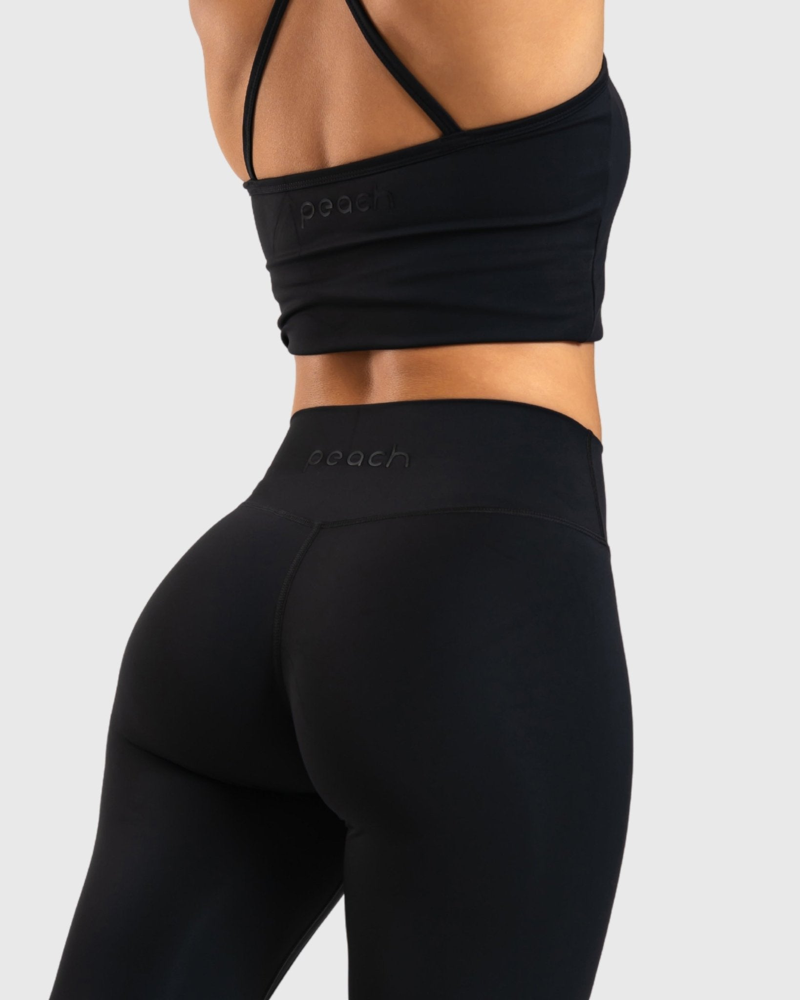 Black Noiré Tights - Peach Tights - Tights