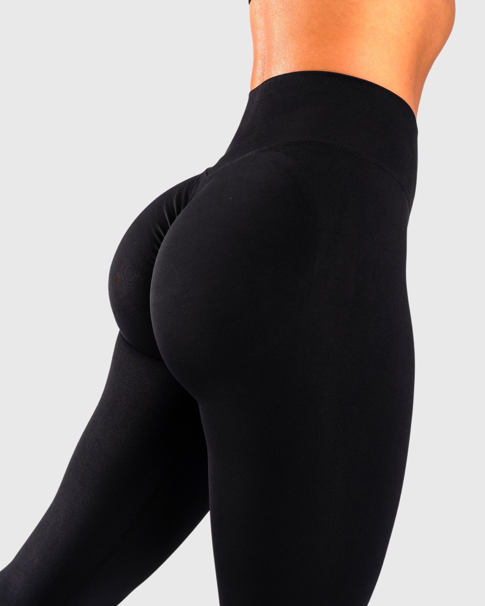 Black Vivid Tights - Peach Tights - Tights