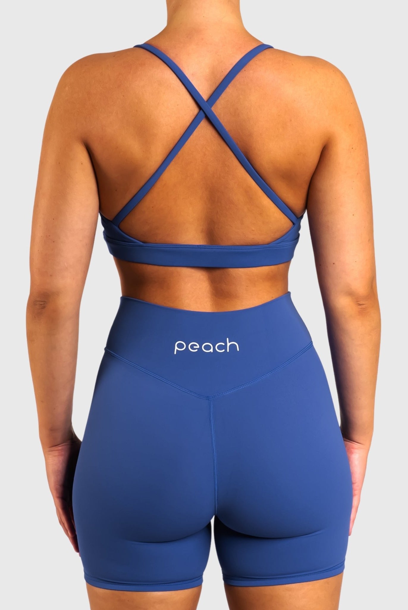 Blue Core Sports - bra - Peach Tights - Sports - Bra