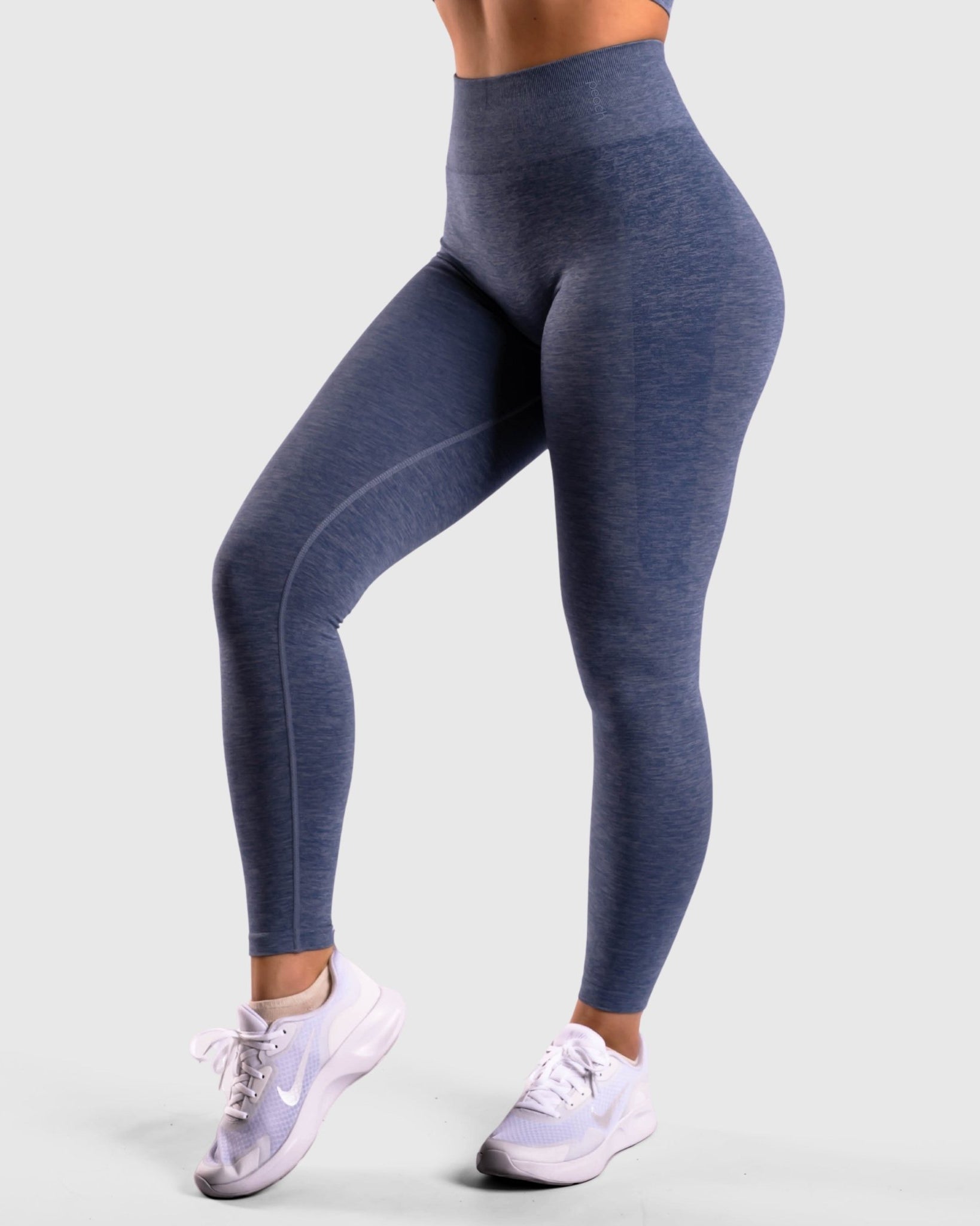 Blue Deluxe Mid Waist Tights - Peach Tights - Tights