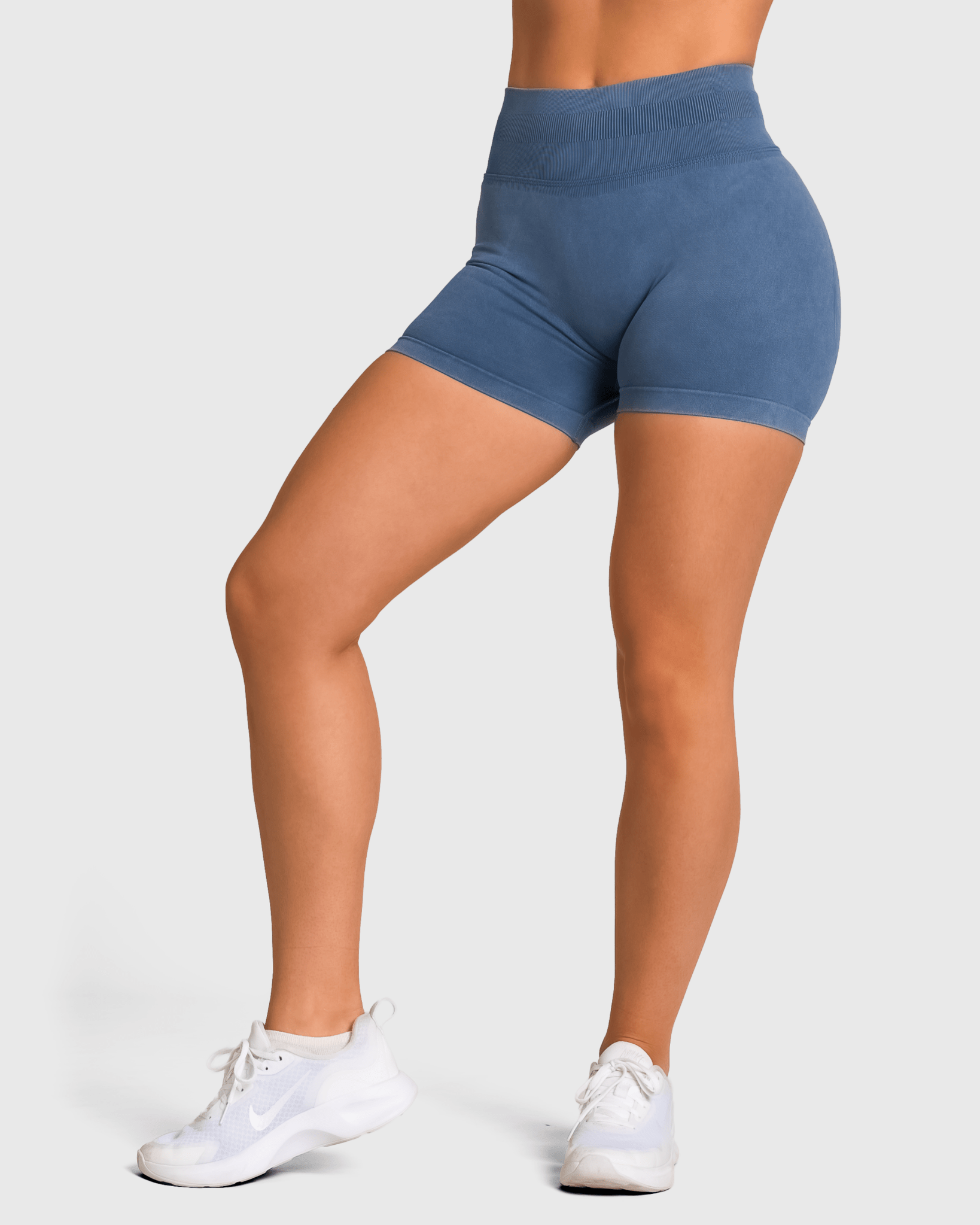 Blue Mist Shorts - Peach Tights - Shorts