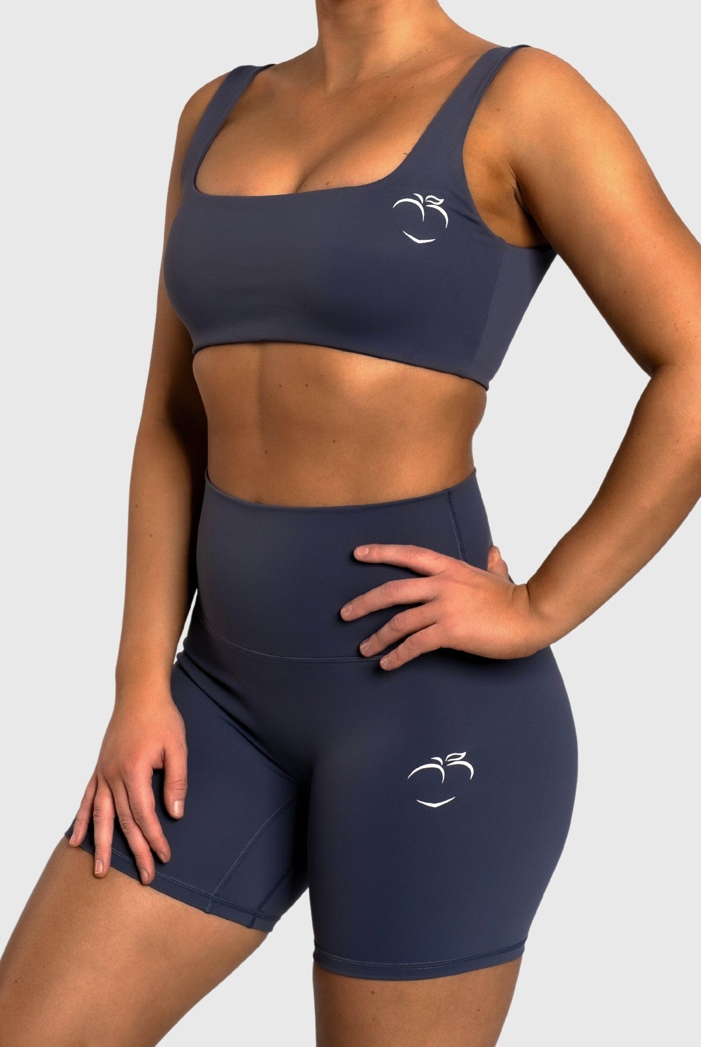 Blue Refine Sports - bra - Peach Tights - Sports - Bra