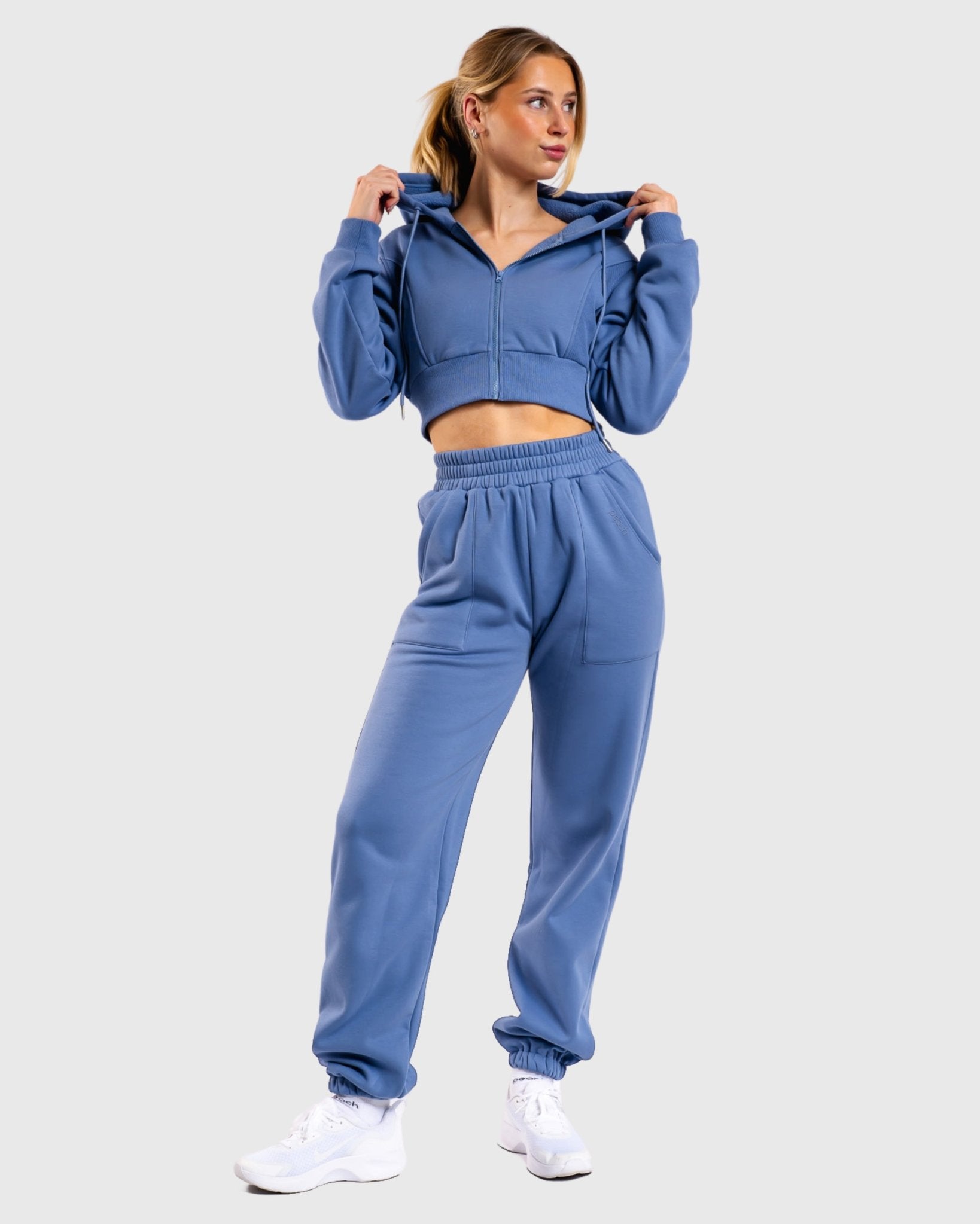 Blue Vibe Sweatpants - Peach Tights - Sweatpants