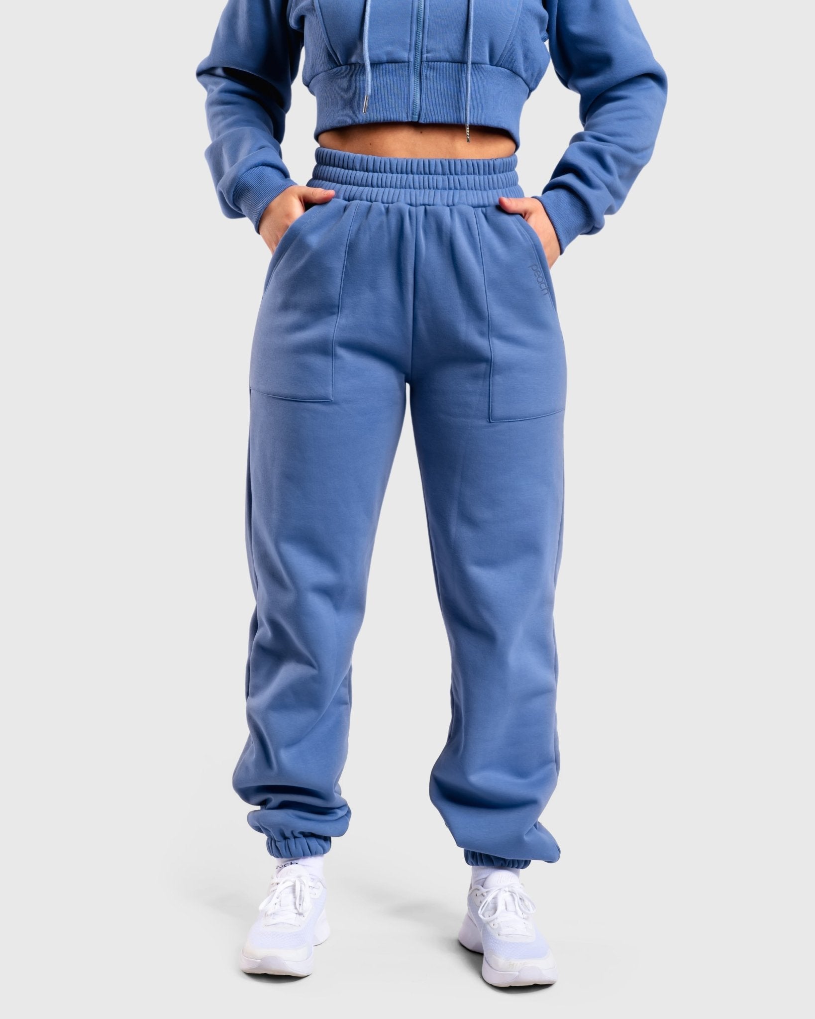 Blue Vibe Sweatpants - Peach Tights - Sweatpants