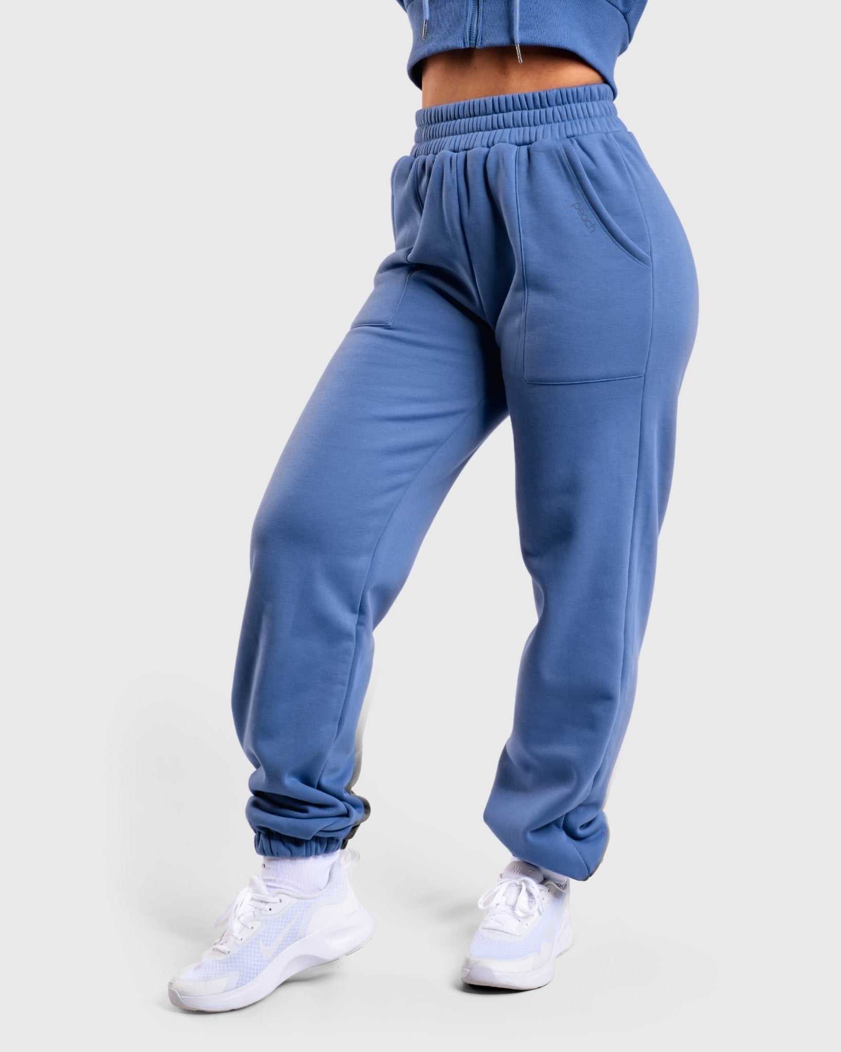Blue Vibe Sweatpants - Peach Tights - Sweatpants