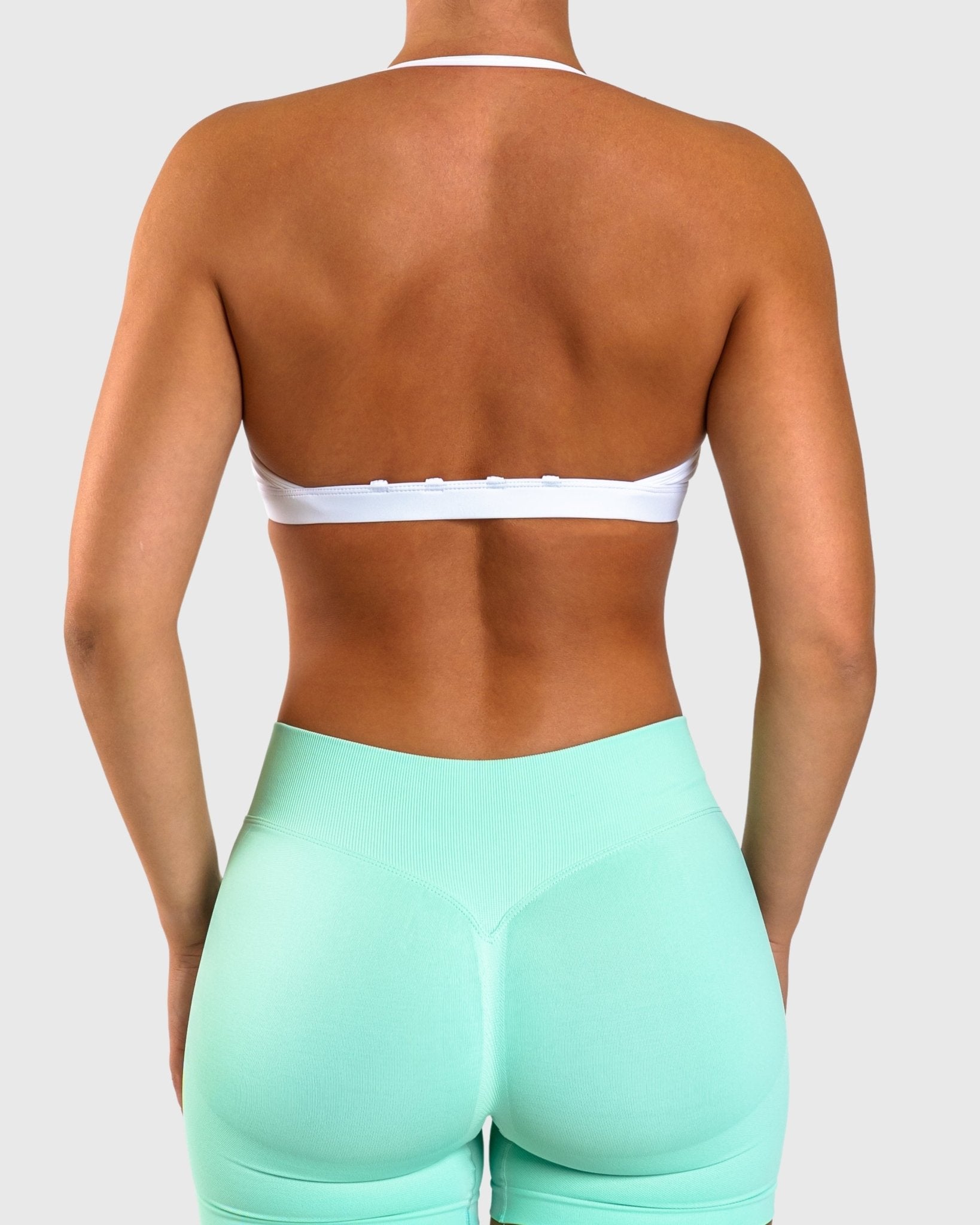 Brown Athleisure Sports - bra - Peach Tights - Sports - Bra