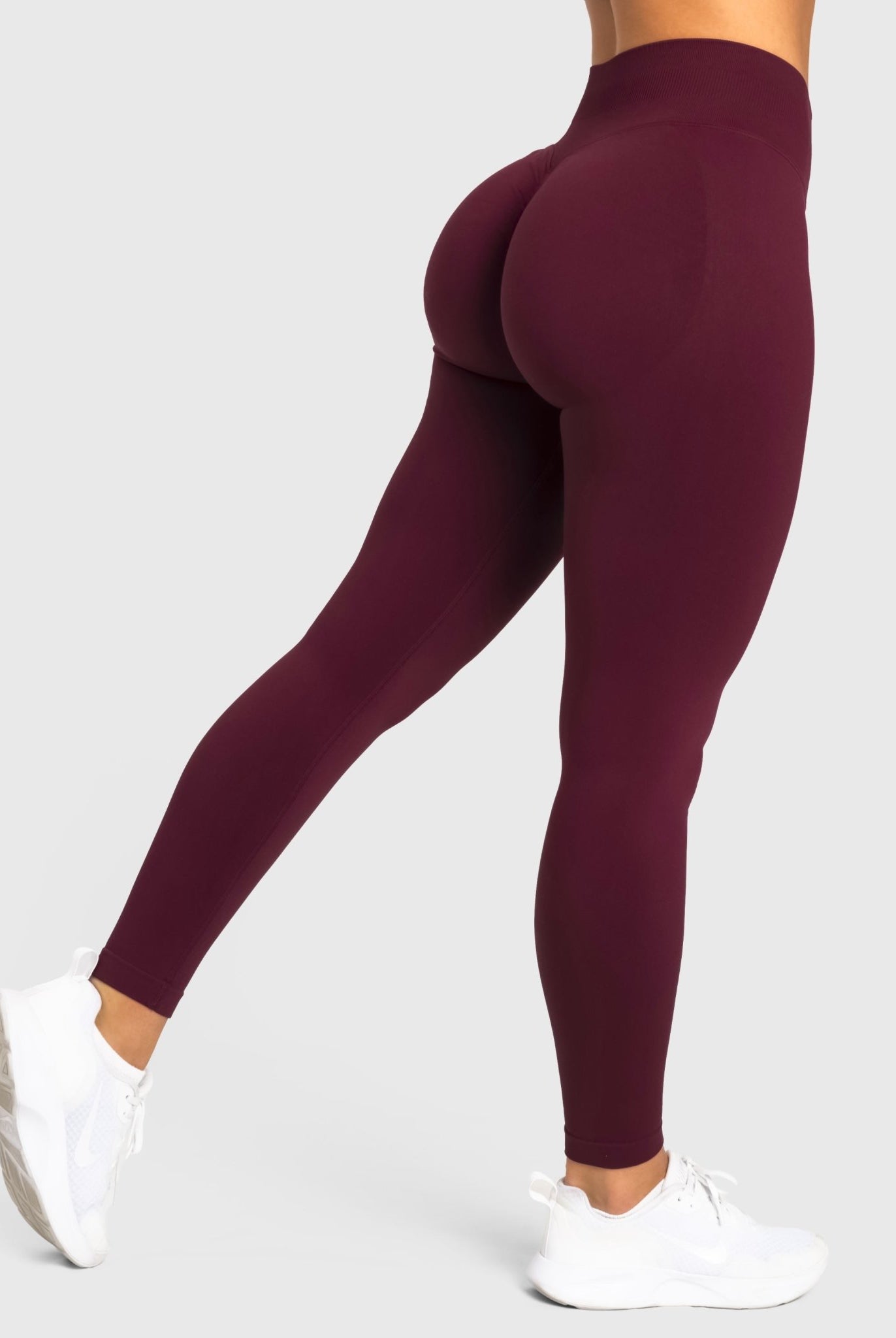 Burgundy Sense Tights - Peach Tights - Tights