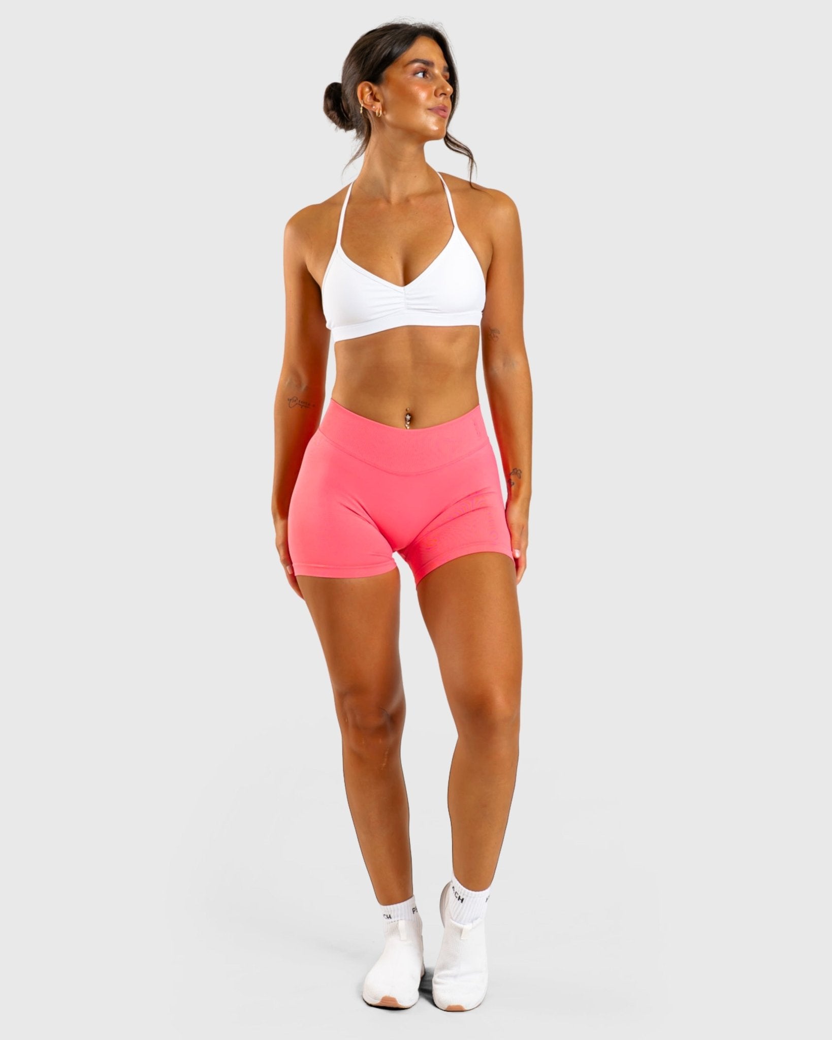 Cherry Pink Shaping Shorts - Peach Tights - Shorts