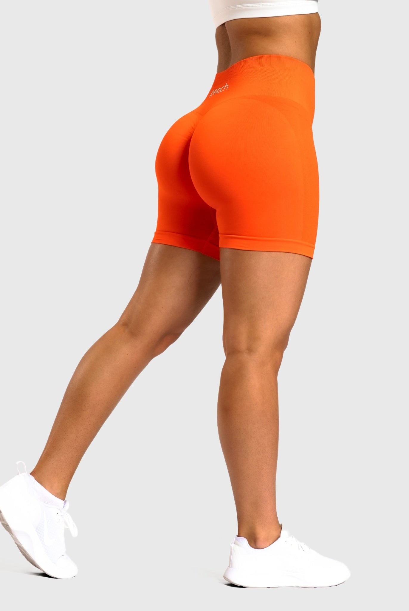 Orange Motion Shorts - Peach Tights - Shorts