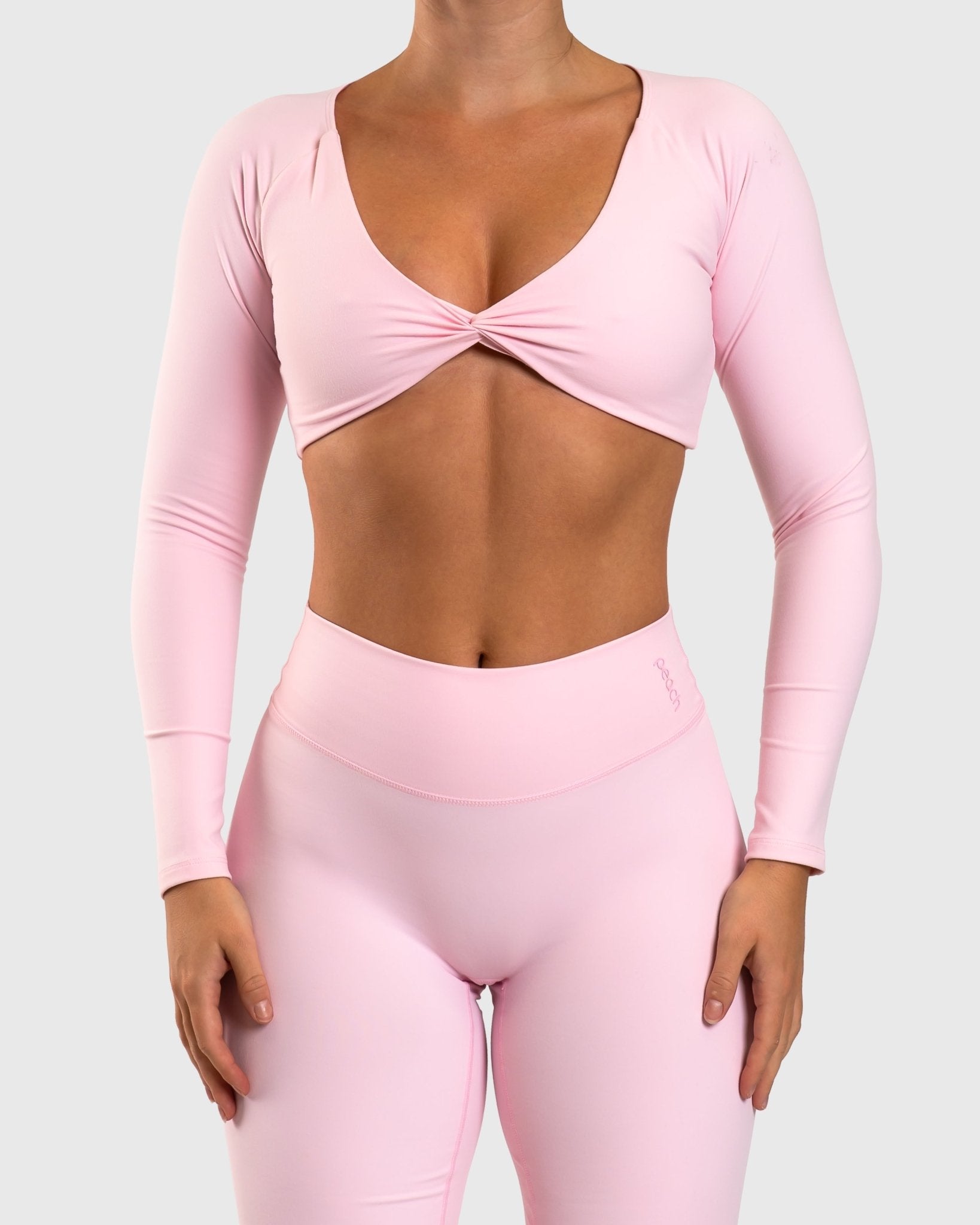 Pink Divine Long Sleeve - Peach Tights - Jacket