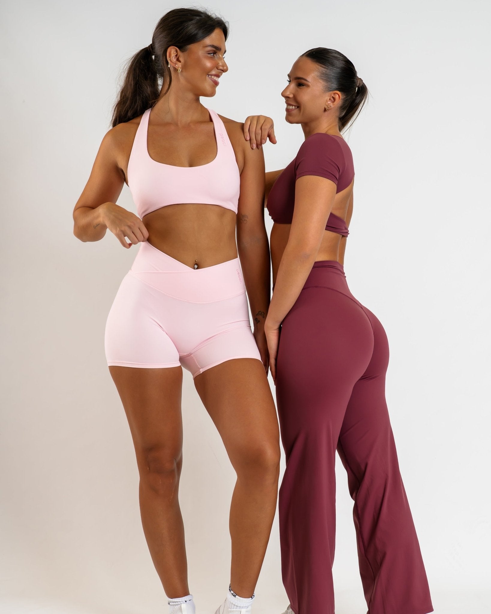 Pink Divine Sports - bra - Peach Tights - Sports - Bra