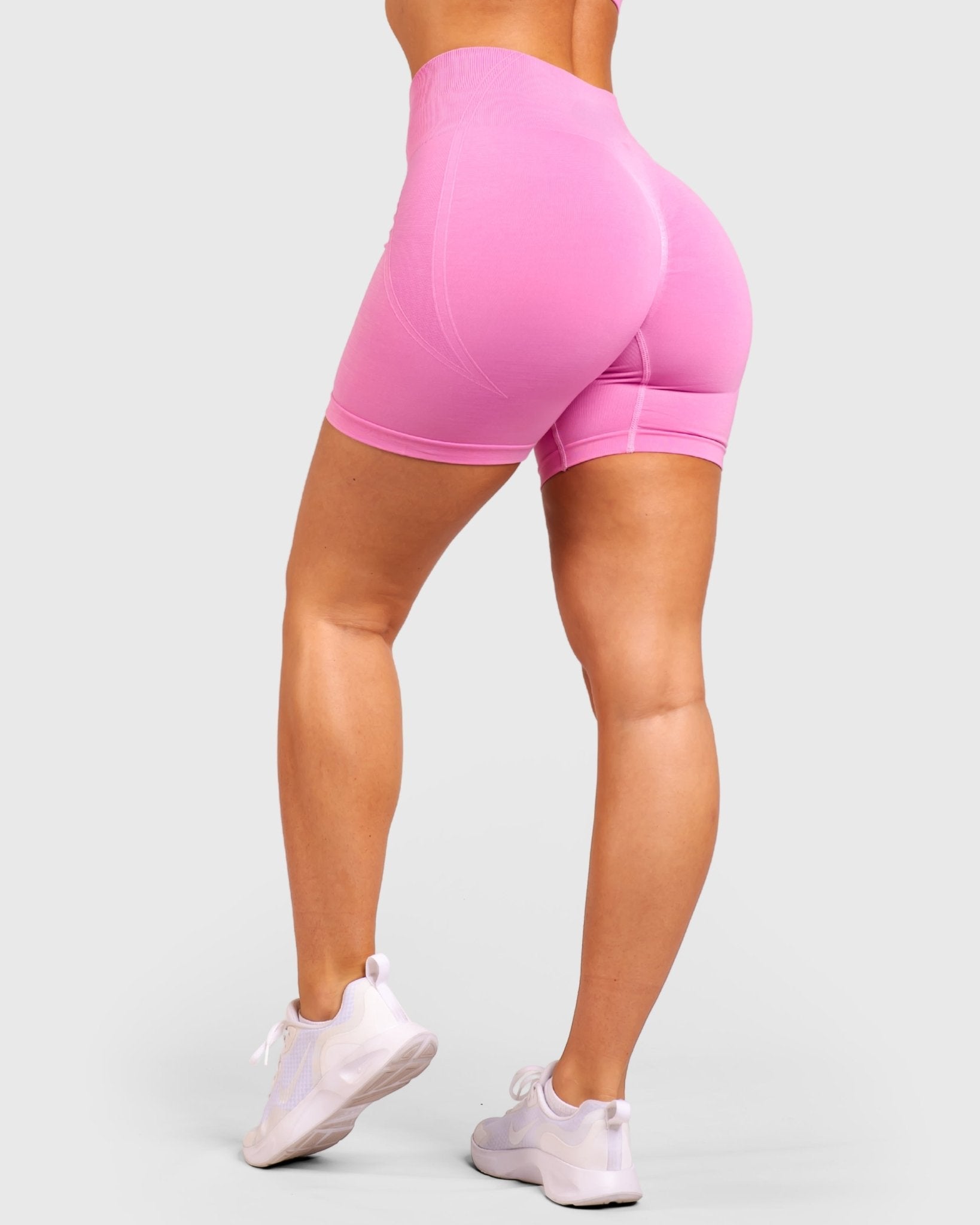Pink Elevate Shorts - Peach Tights - Shorts