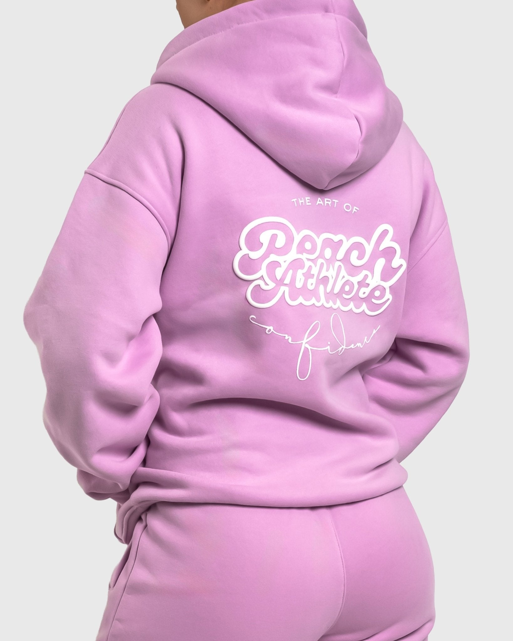 Pink Haze Hoodie - Peach Tights - Hoodie