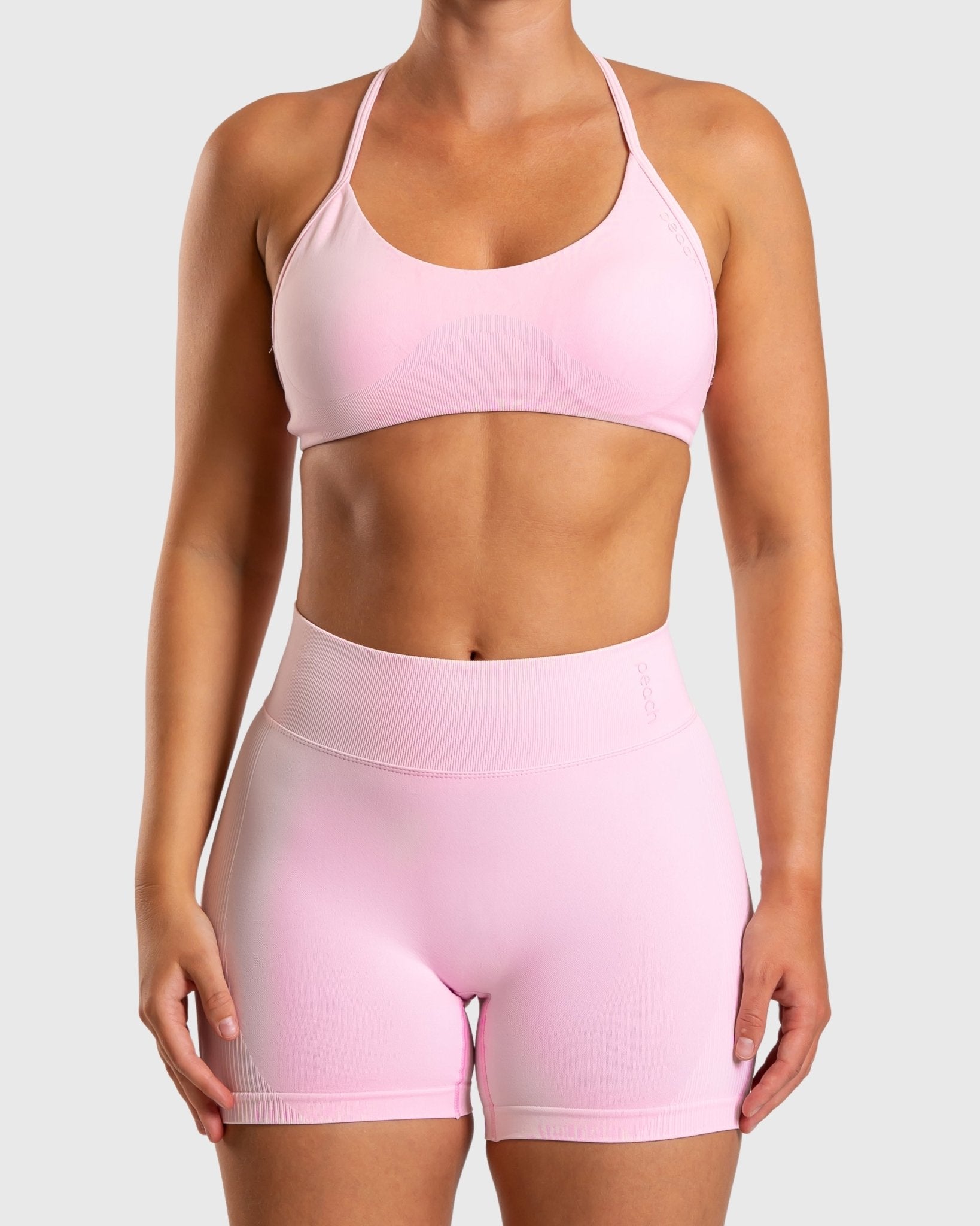 Pink Ignite Sports - bra - Peach Tights - Sports - Bra