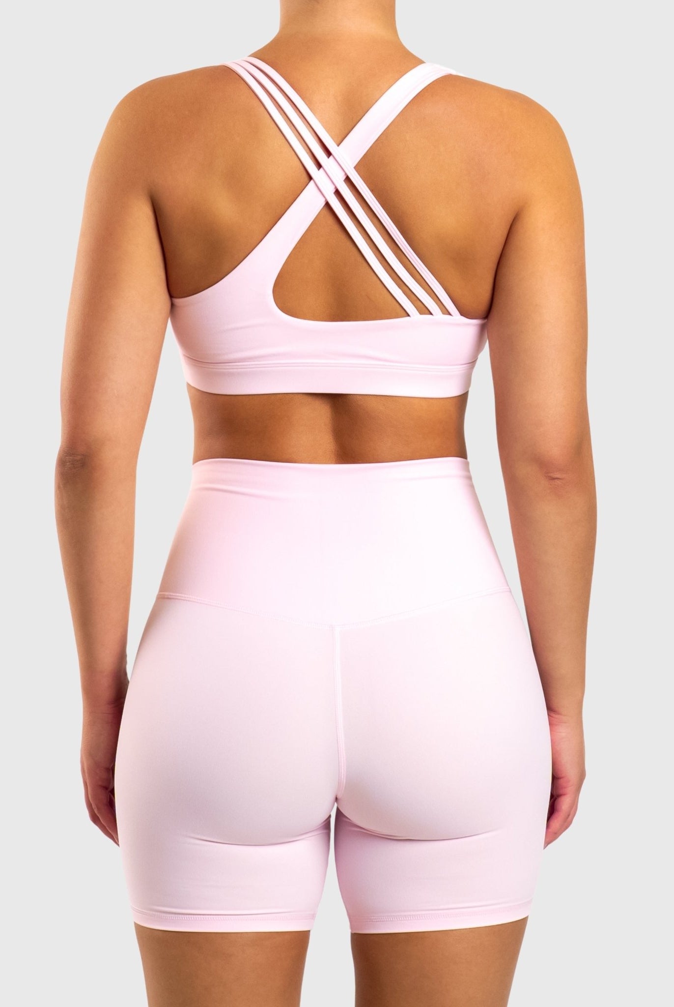 Pink Softelle Sports - bra - Peach Tights - Sports - Bra