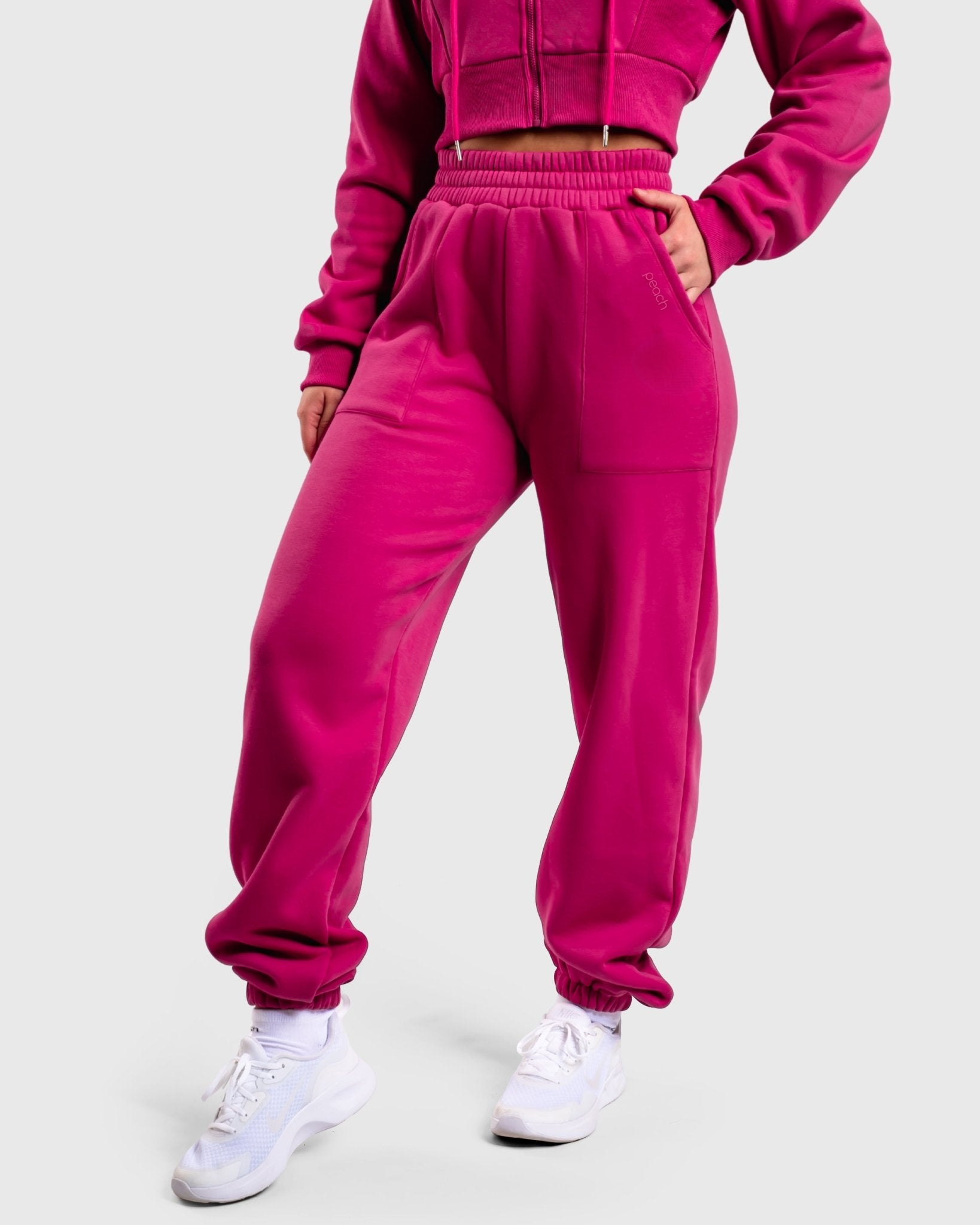 Pink Vibe Sweatpants - Peach Tights - Sweatpants