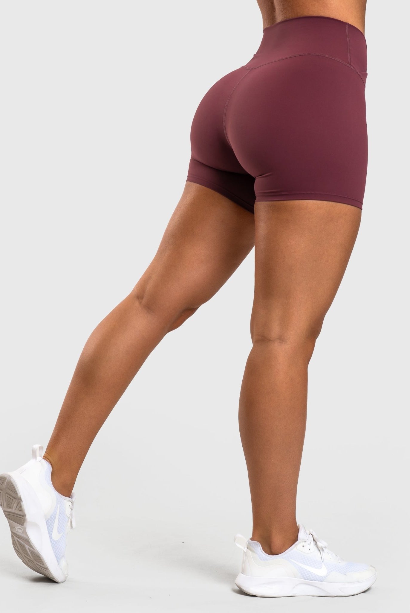 Plum Divine V - waist Shorts - Peach Tights - Tights