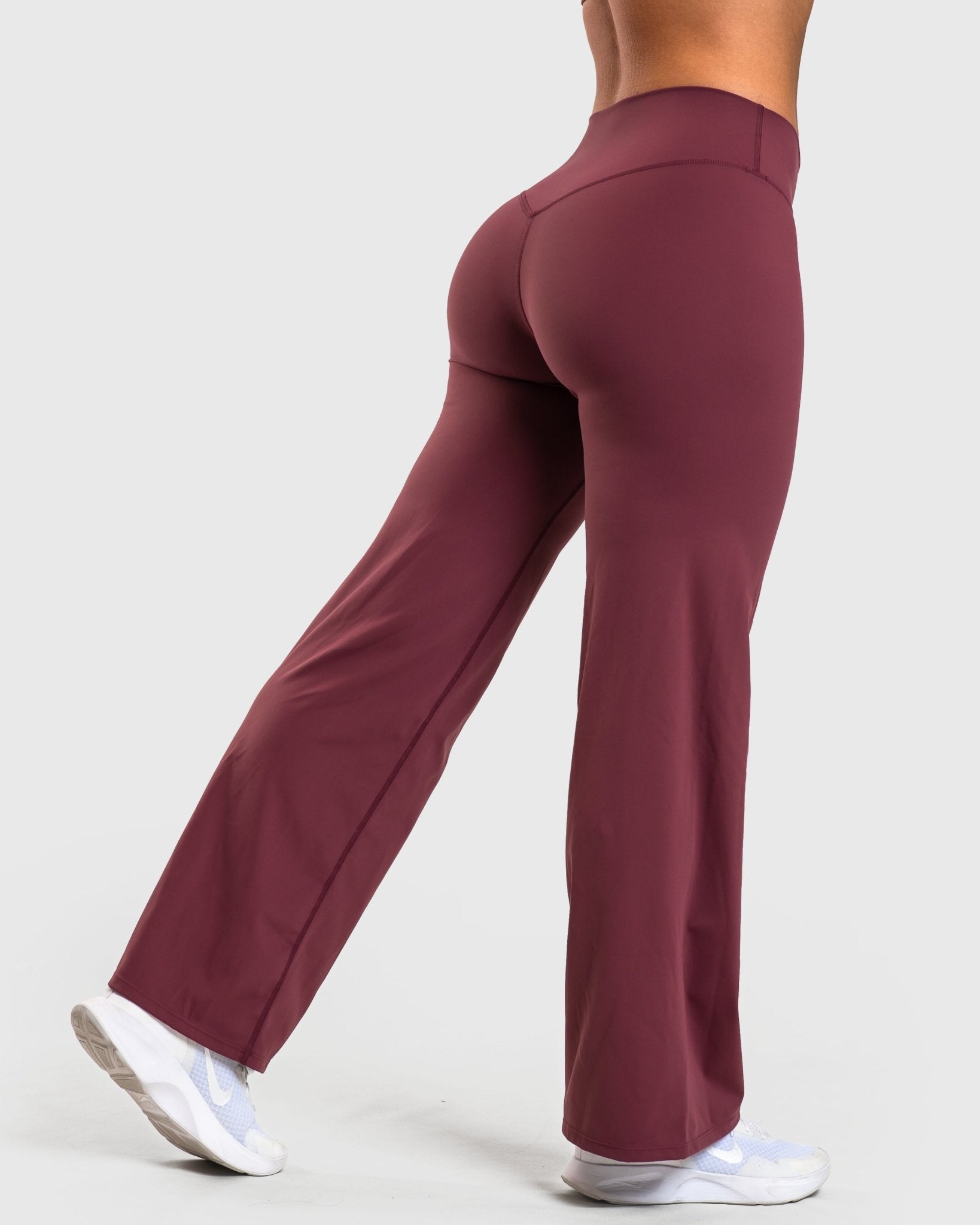 Plum Divine Yoga Pants - Peach Tights - Tights