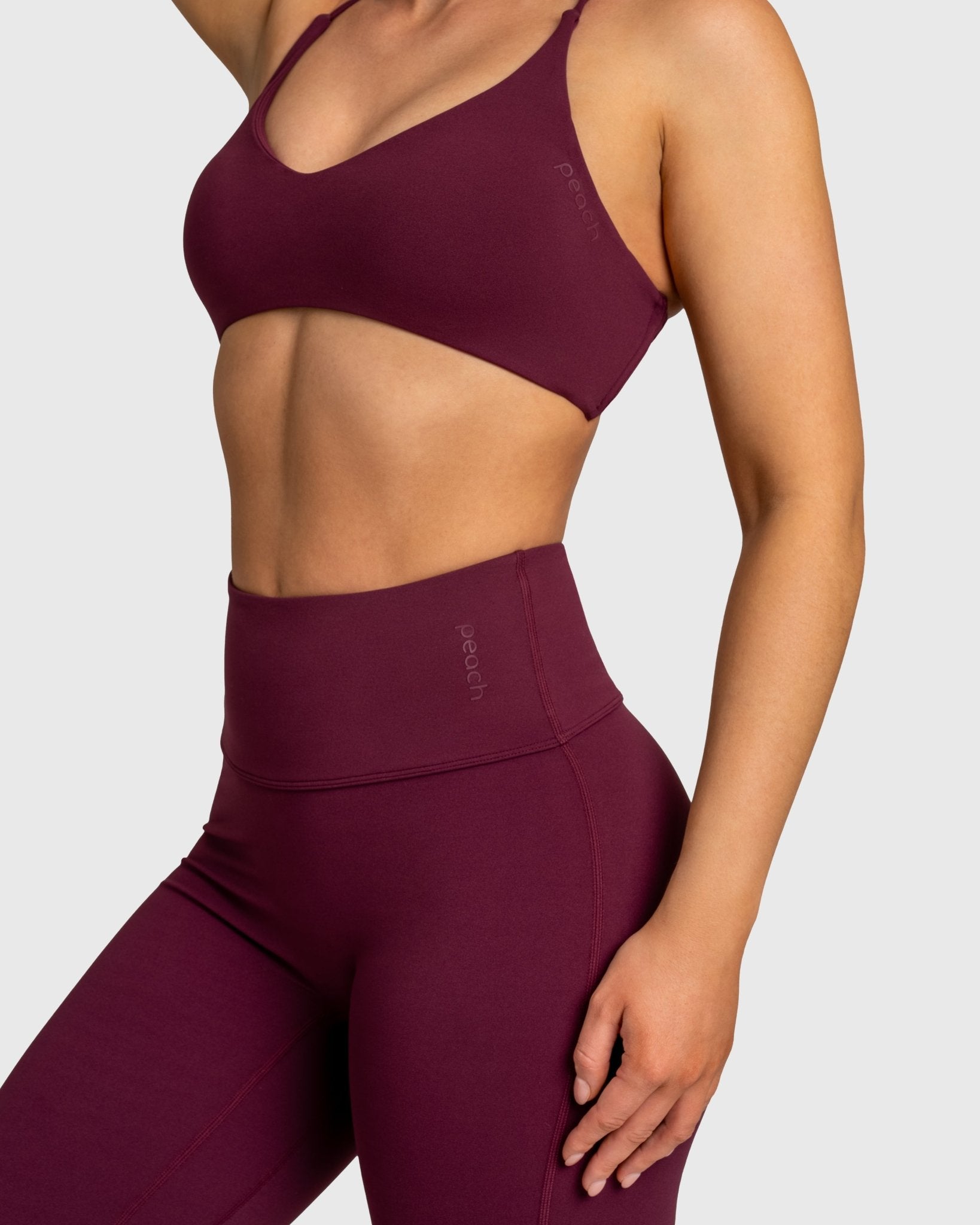 Plum Sculpt Sports - bra - Peach Tights - Sports - Bra