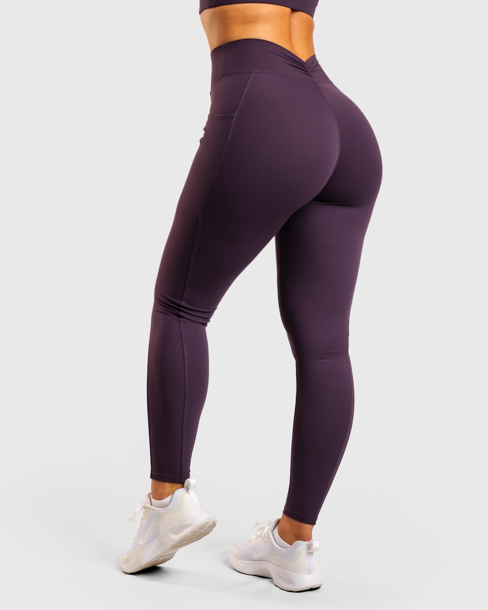 Purple Pulse Tights - Peach Tights - Tights