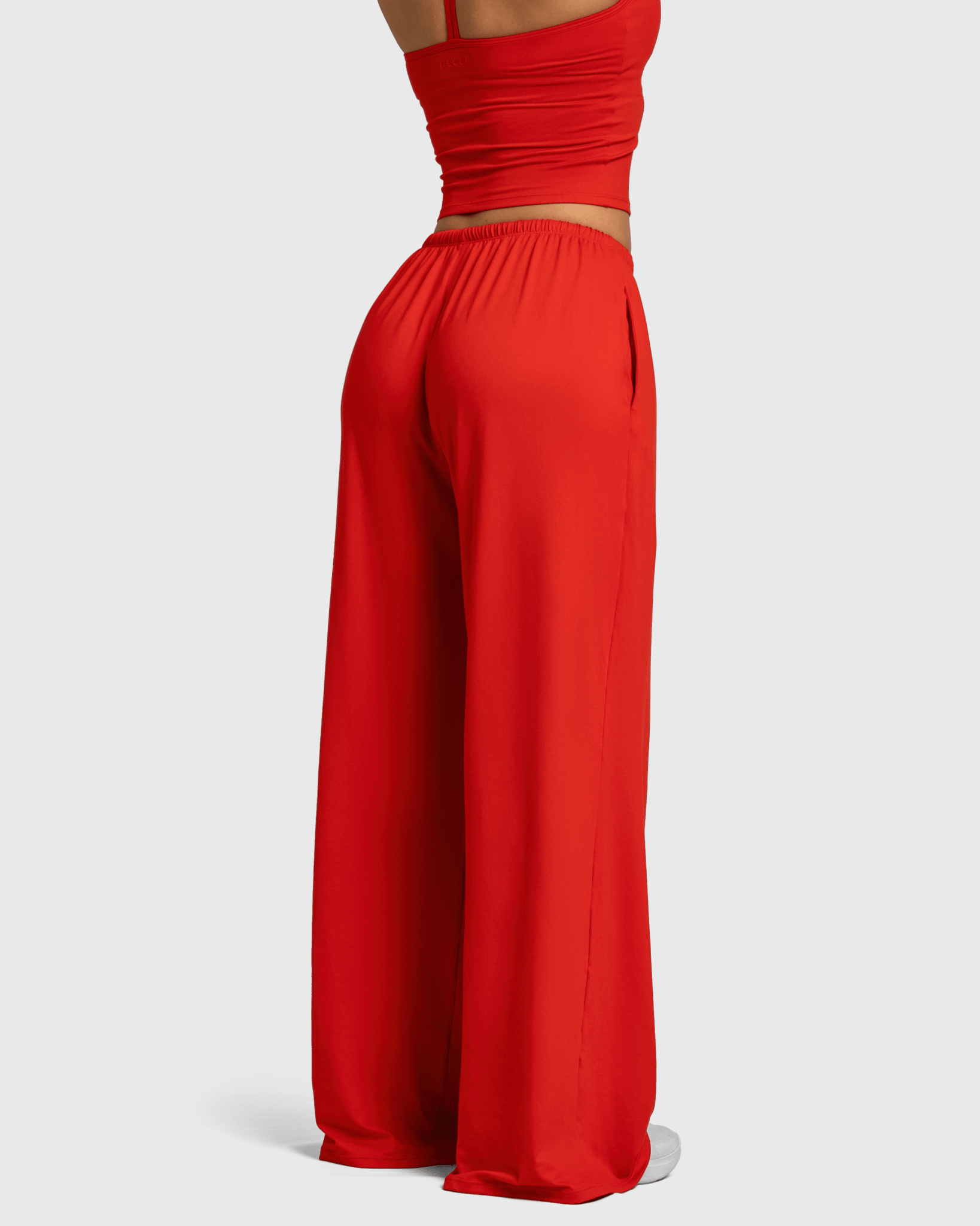 Red Lounge Pants - Peach Tights - Sweatpants