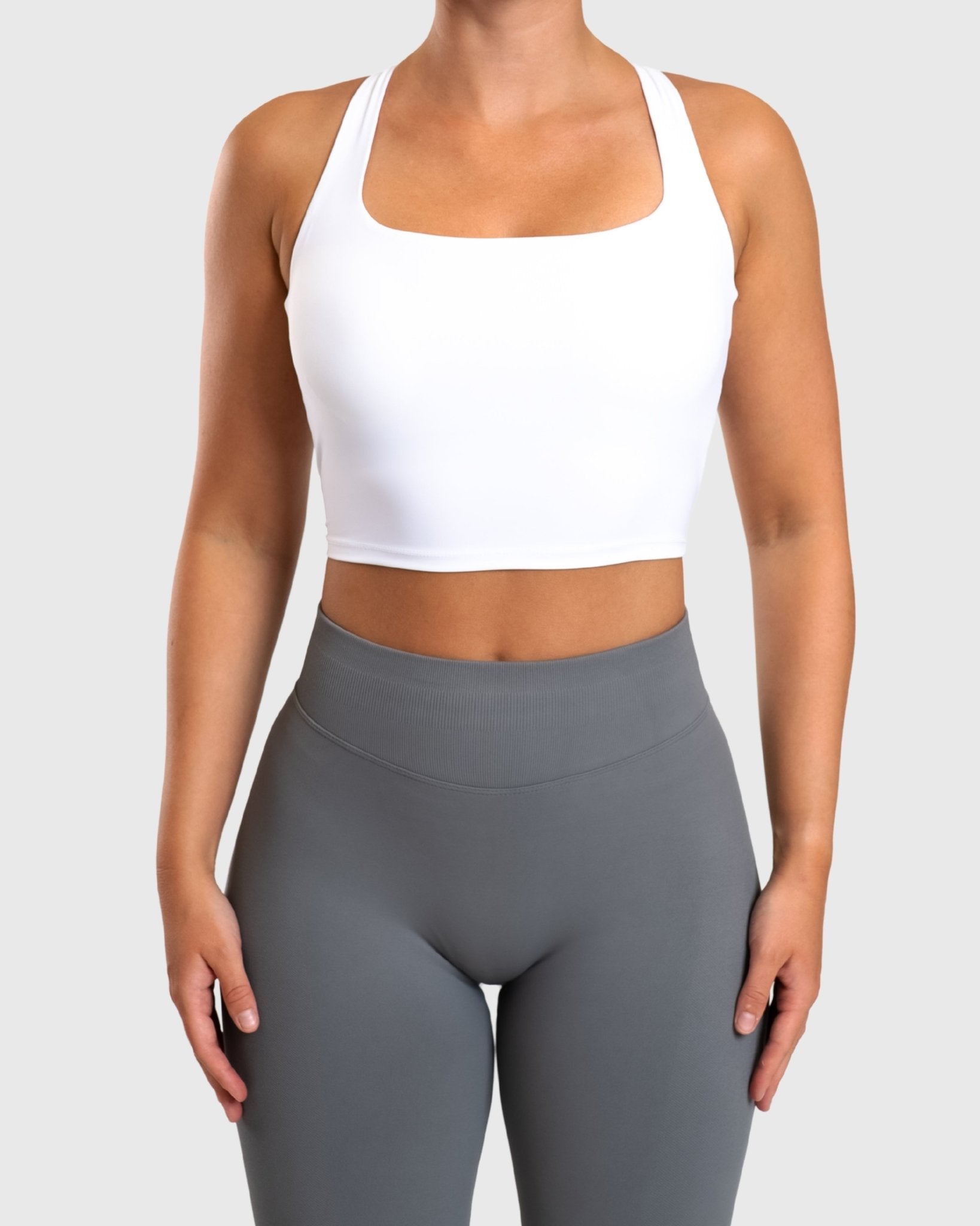 White Ballerina Topp - Peach Tights - Sports - Bra