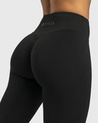 Black Align Tights - Peach Tights - Tights