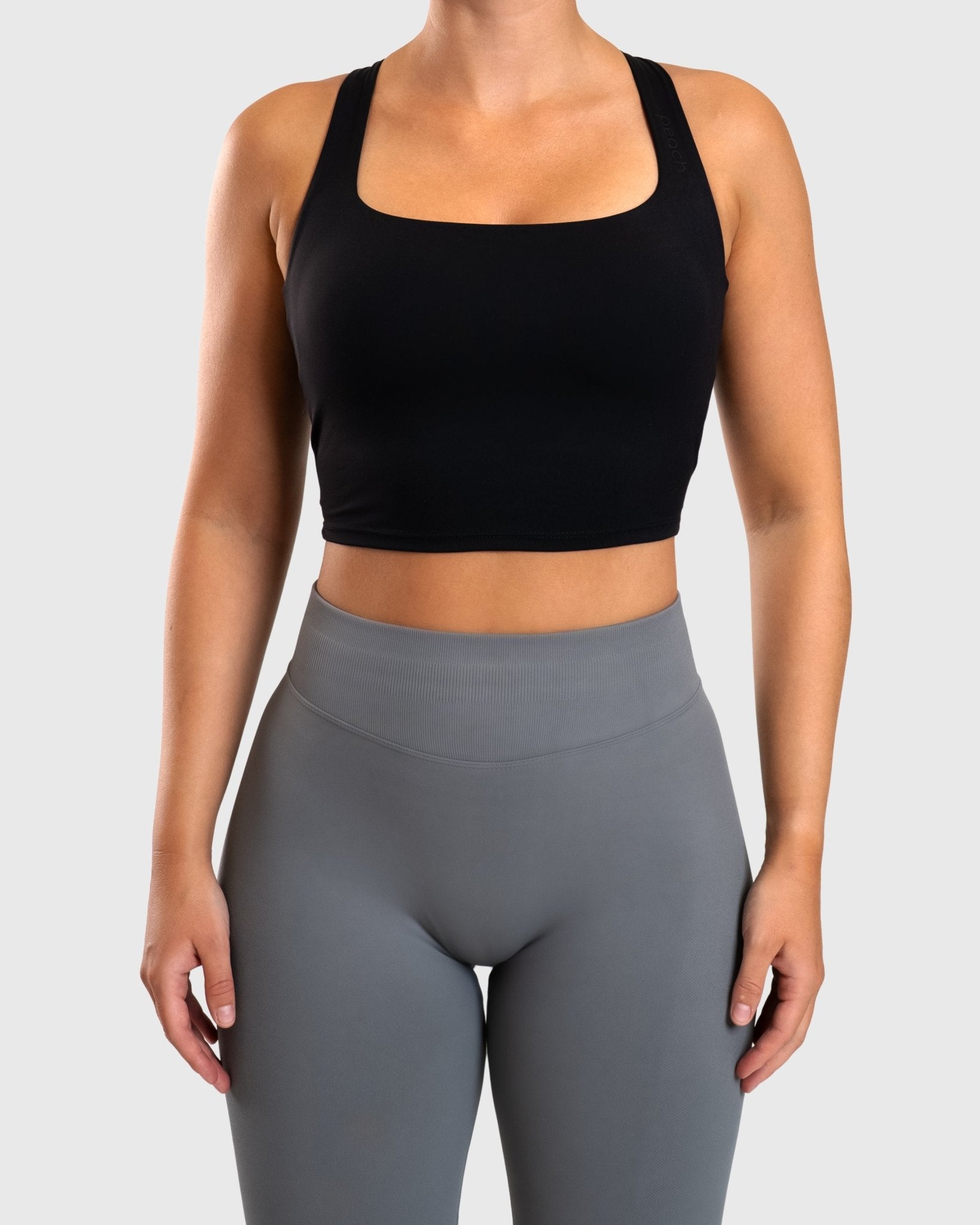 Black Ballerina Topp - Peach Tights - Sports - Bra