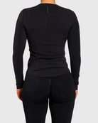 Black Base Long Sleeve - Peach Tights - Long sleeve