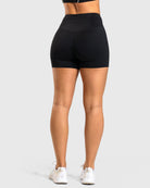 Black Bloom Shorts - Peach Tights - Shorts