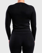 Black Classic Deluxe Long Sleeve - Peach Tights - Long sleeve