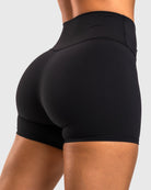 Black Divine V - waist Shorts - Peach Tights - Tights