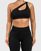 Black Essence Sports - bra - Peach Tights - Sports - Bra