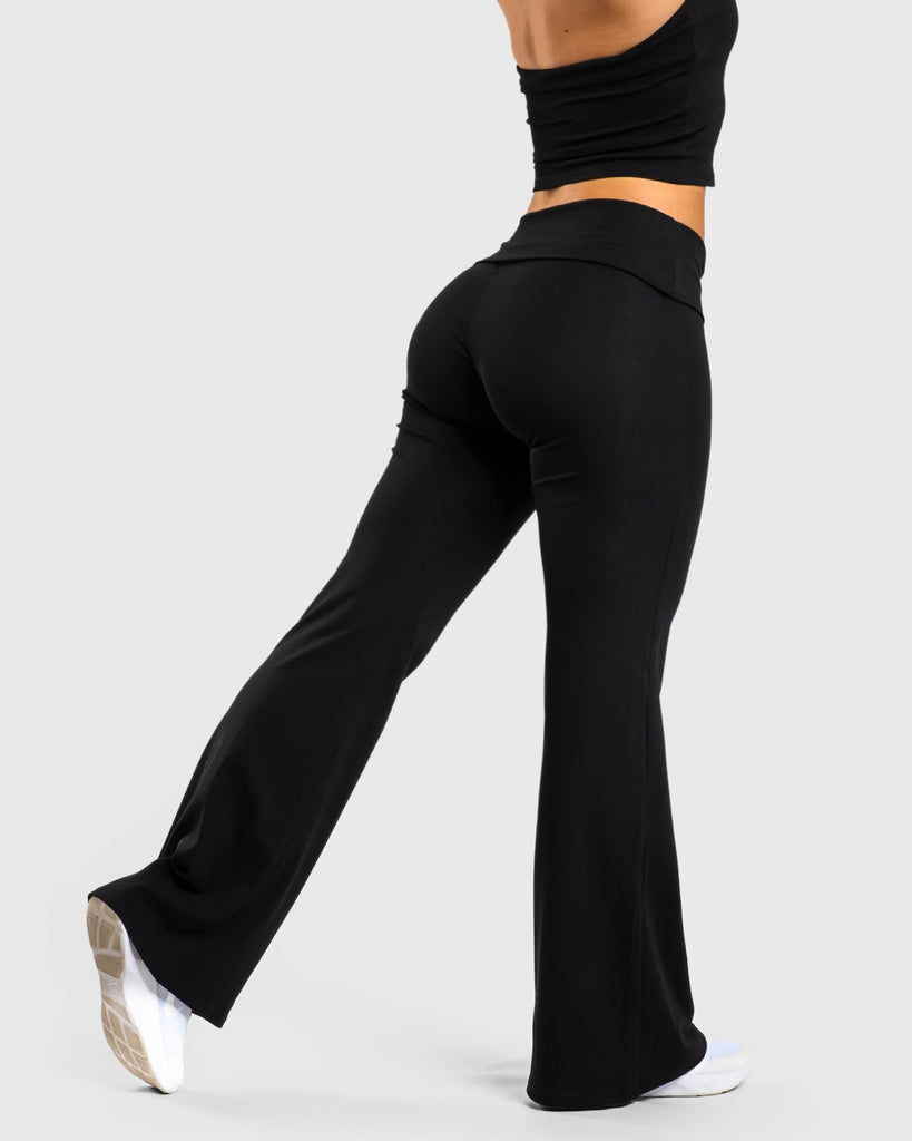 Black Flow Yoga - Peach Tights - Tights