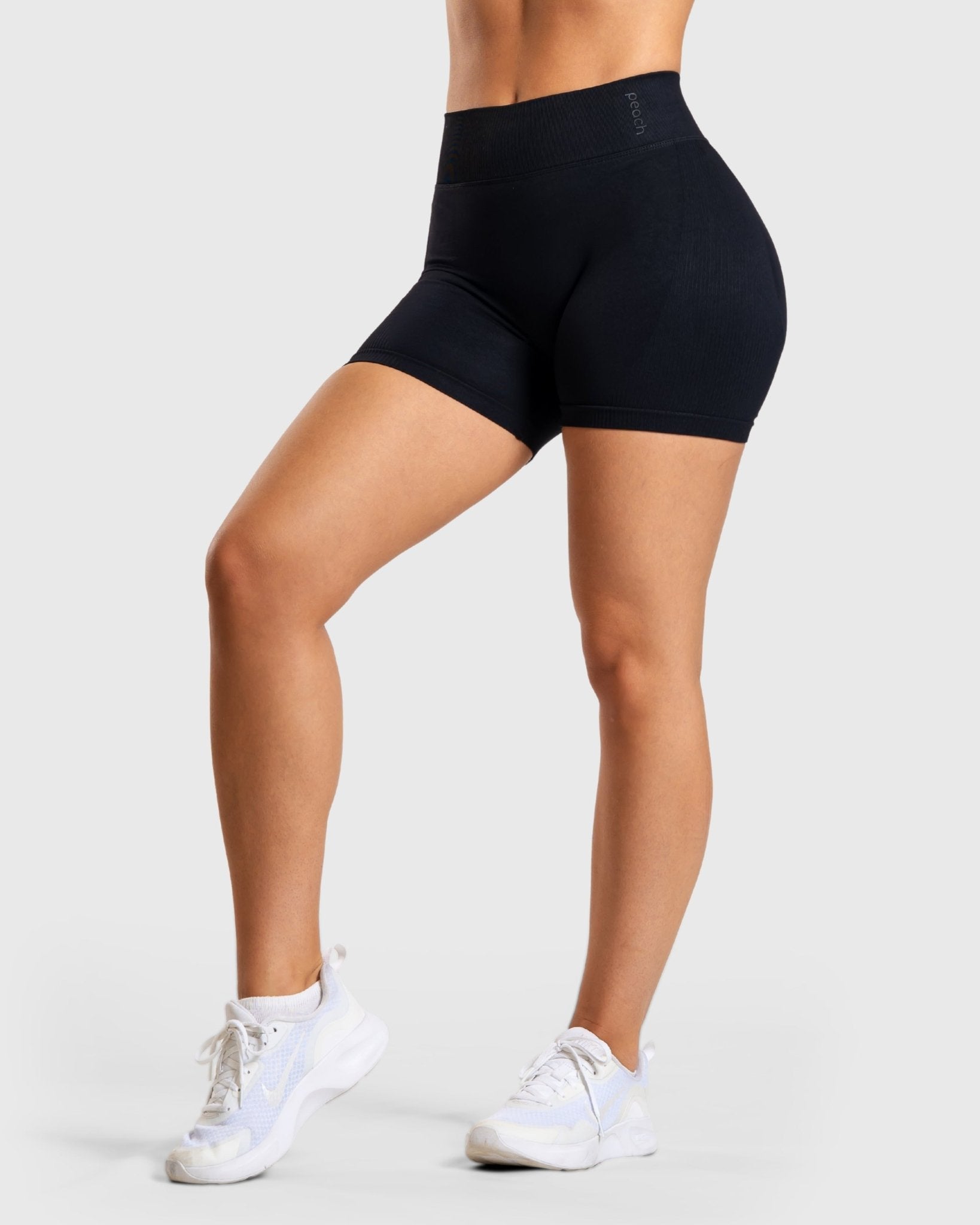 Black Ignite Shorts - Peach Tights - Shorts
