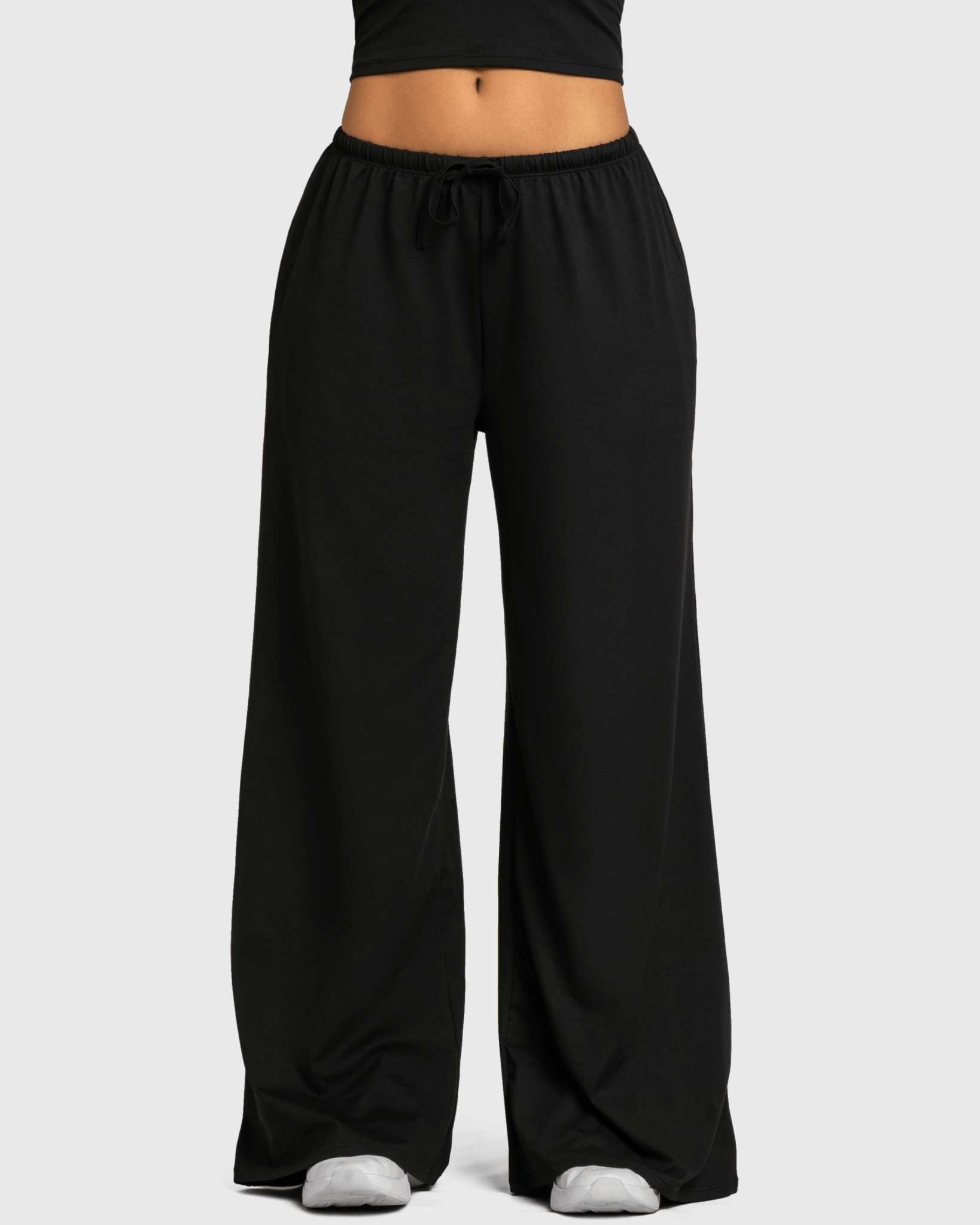 Black Lounge Pants - Peach Tights - Sweatpants
