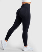 Black Lux Seamless Tights - Peach Tights - Tights