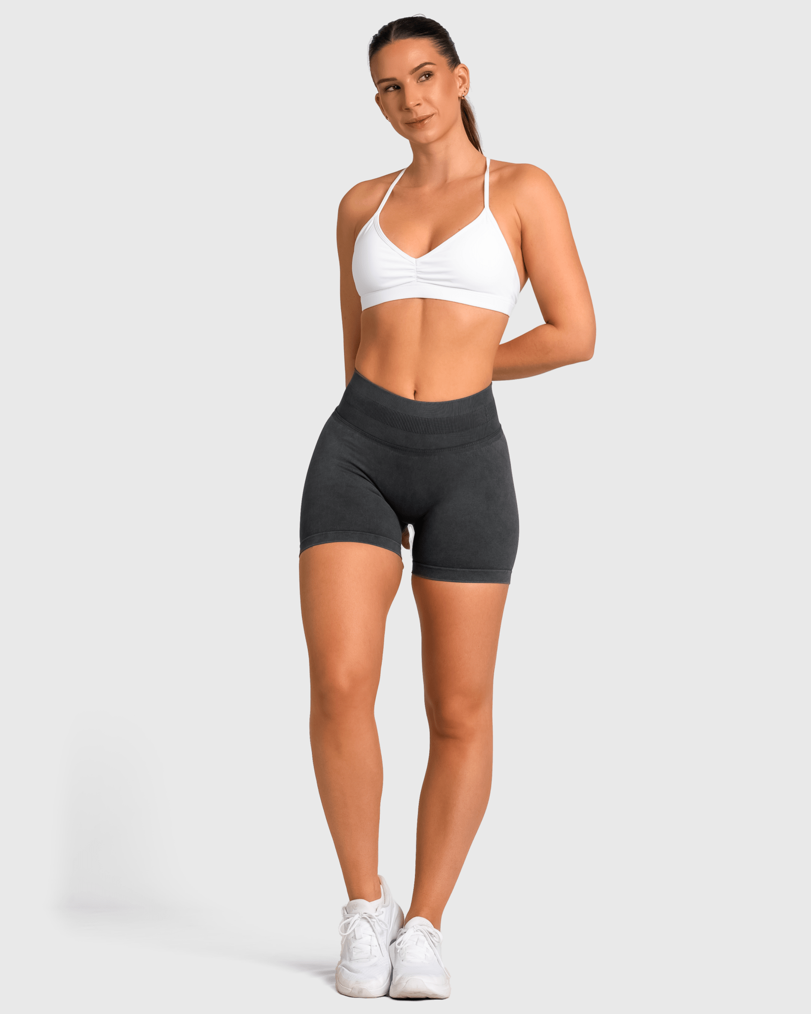 Black Mist Shorts - Peach Tights - Shorts