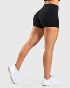 Black Noiré Shorts - Peach Tights - Tights