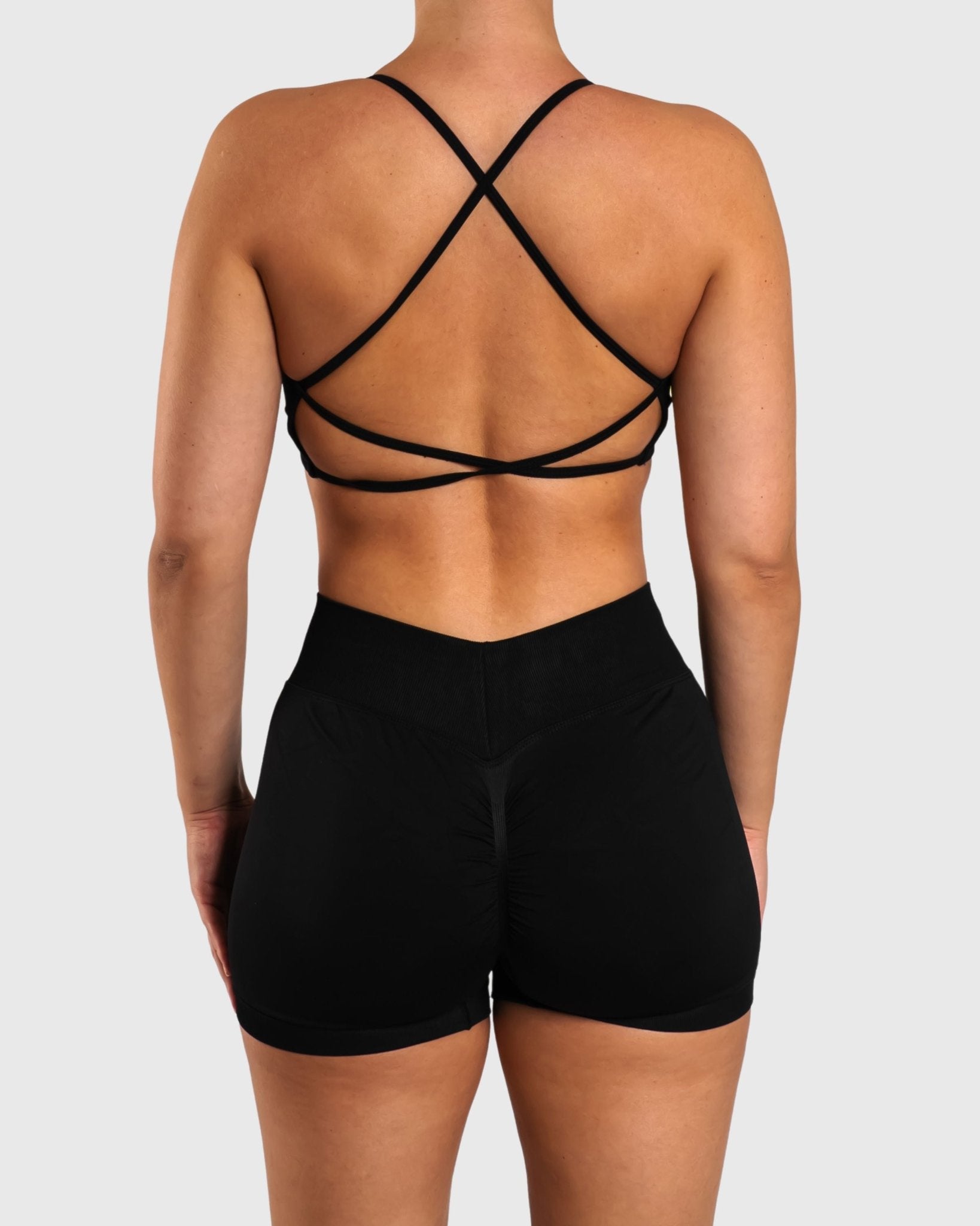 Black Peak Sports - bra - Peach Tights - Sports - Bra