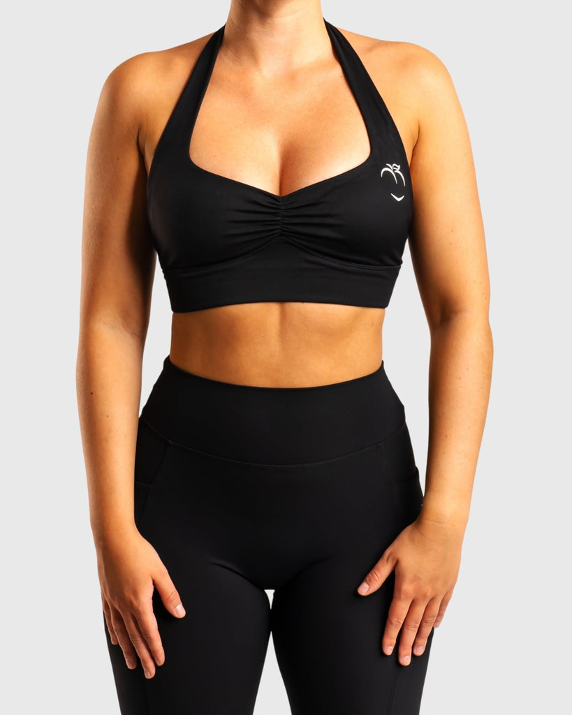 Black Pulse Sports - bra - Peach Tights - Sports - Bra