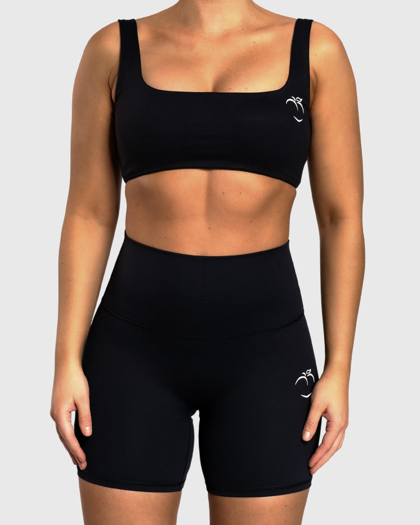 Black Refine Sports - bra - Peach Tights - Sports - Bra