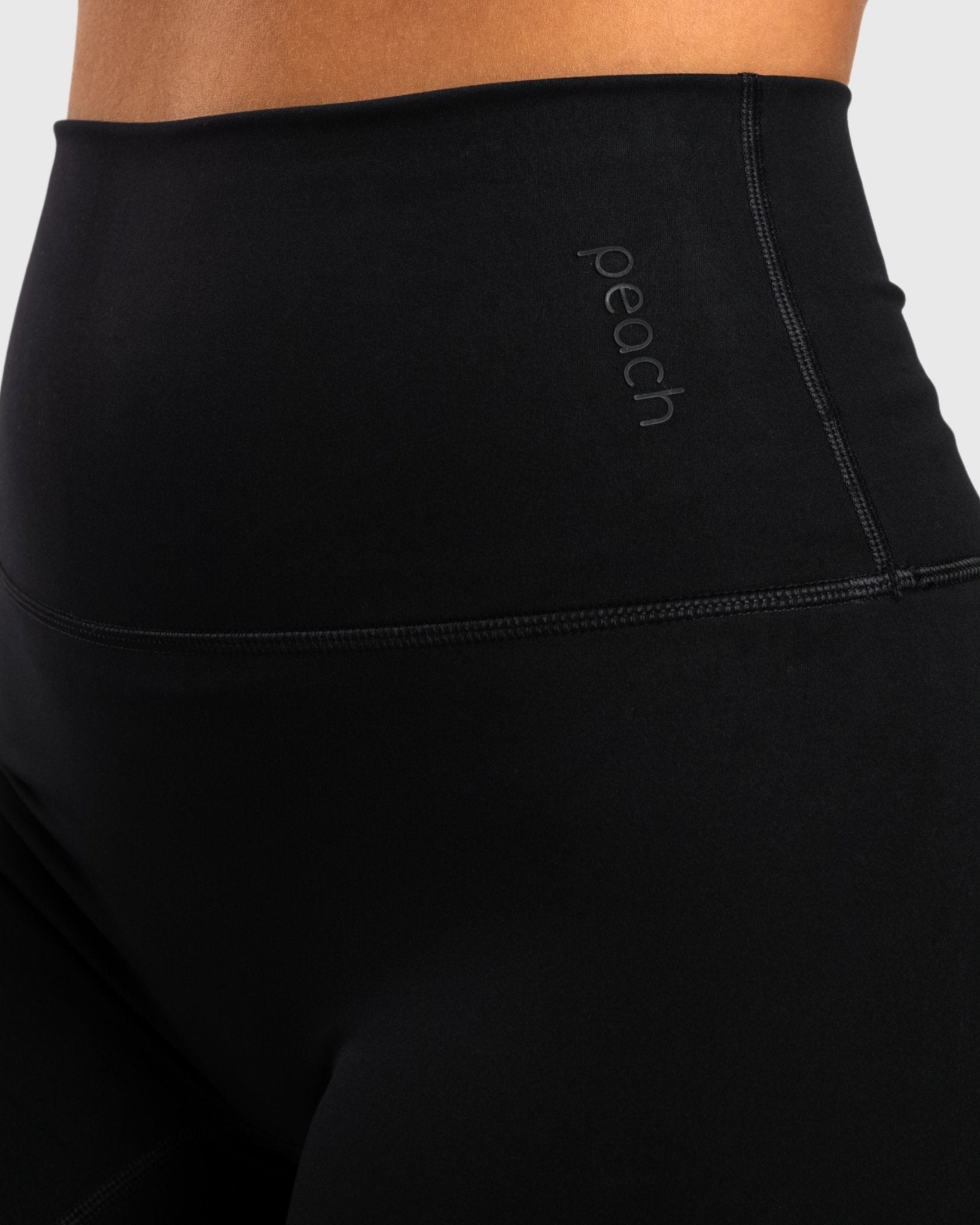 Black Softelle Shorts - Peach Tights - Tights